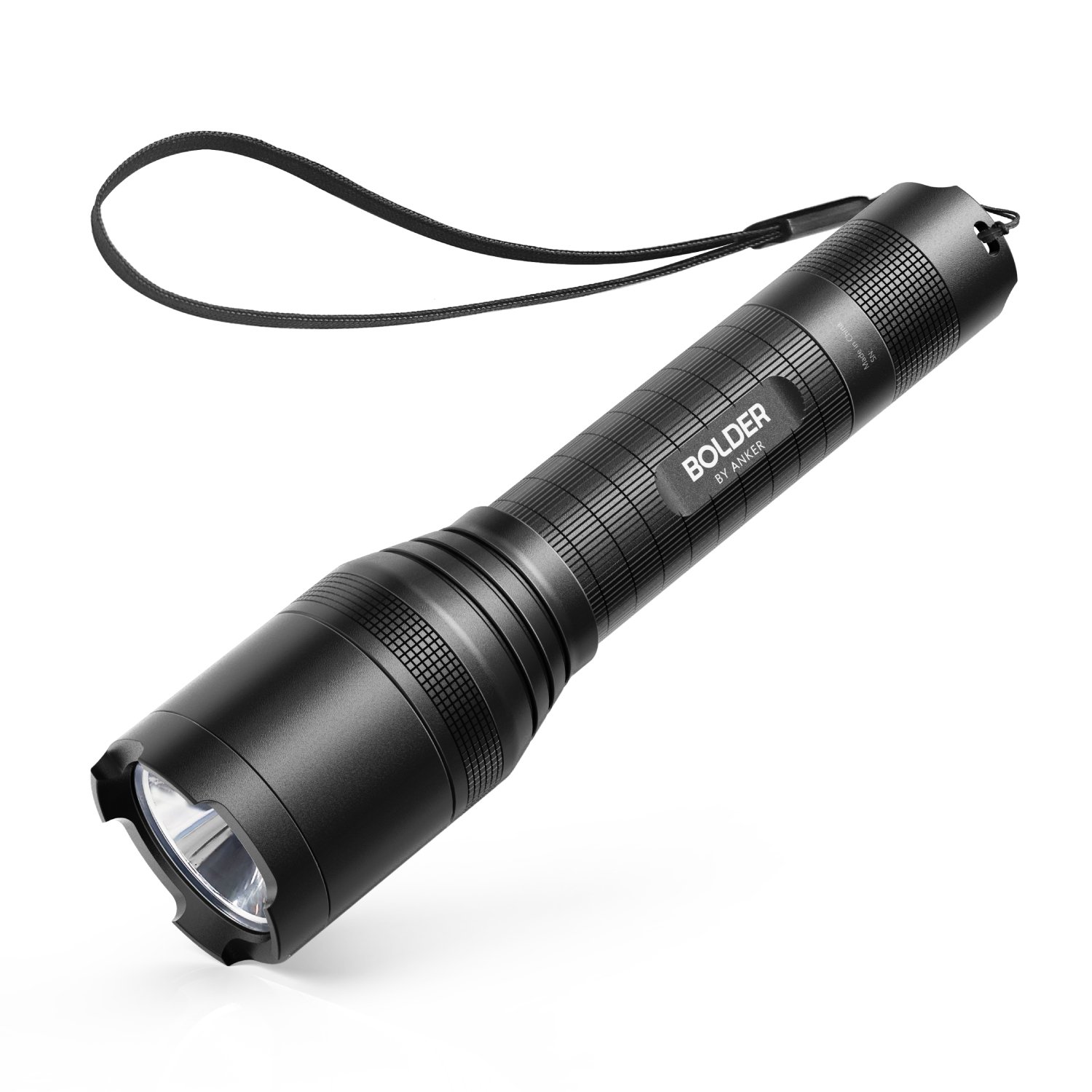 AnkerRechargeable Bolder LC90 LED Flashlight, Pocket-Sized Torch with Super Bright 900 Lumens CREE LED, IPX5 Water-Resistant, Zoomable, 5 Light Modes