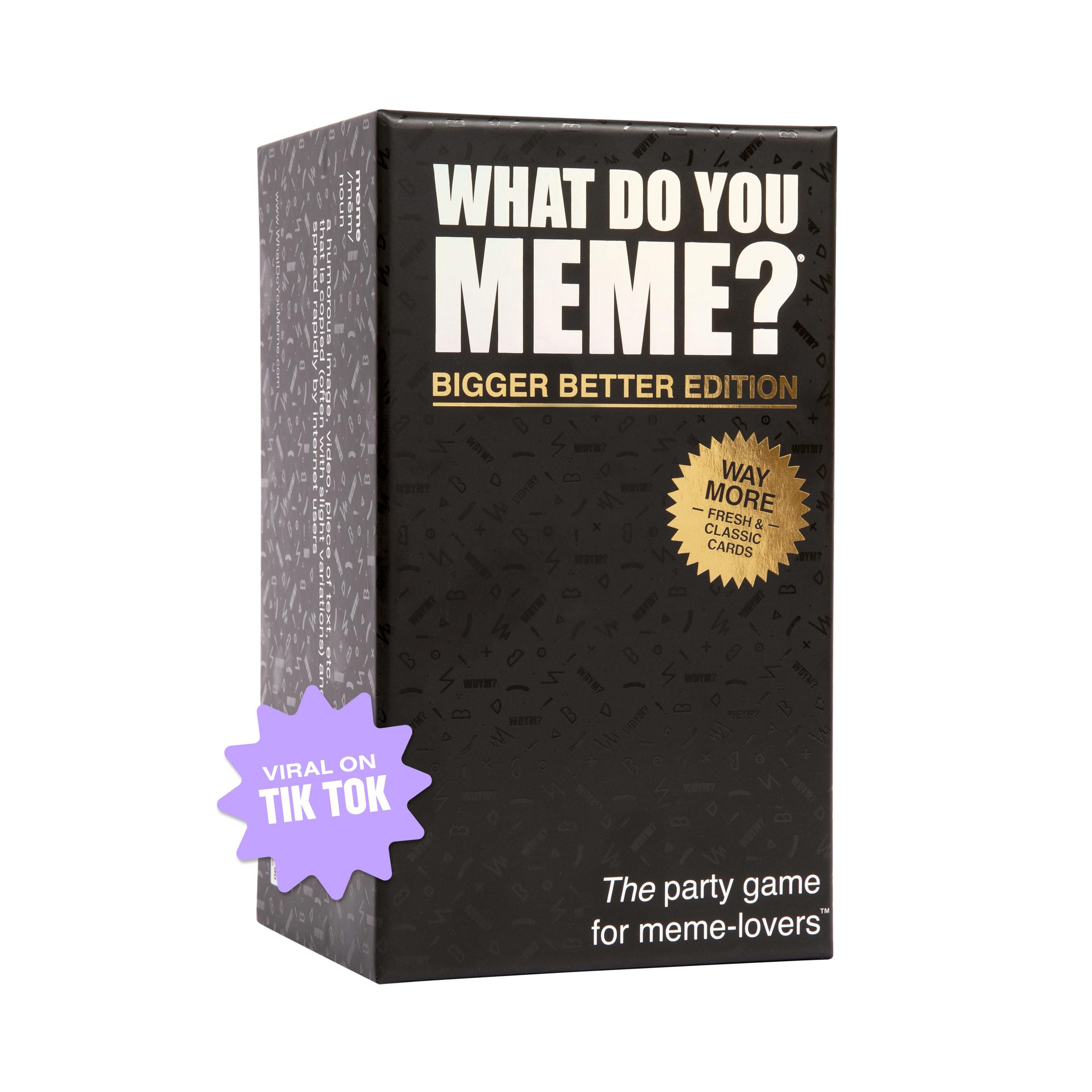 WHAT DO YOU MEME? Core Game - The Hilarious Adult Party Game for Meme Lovers (Bigger Better Edition)