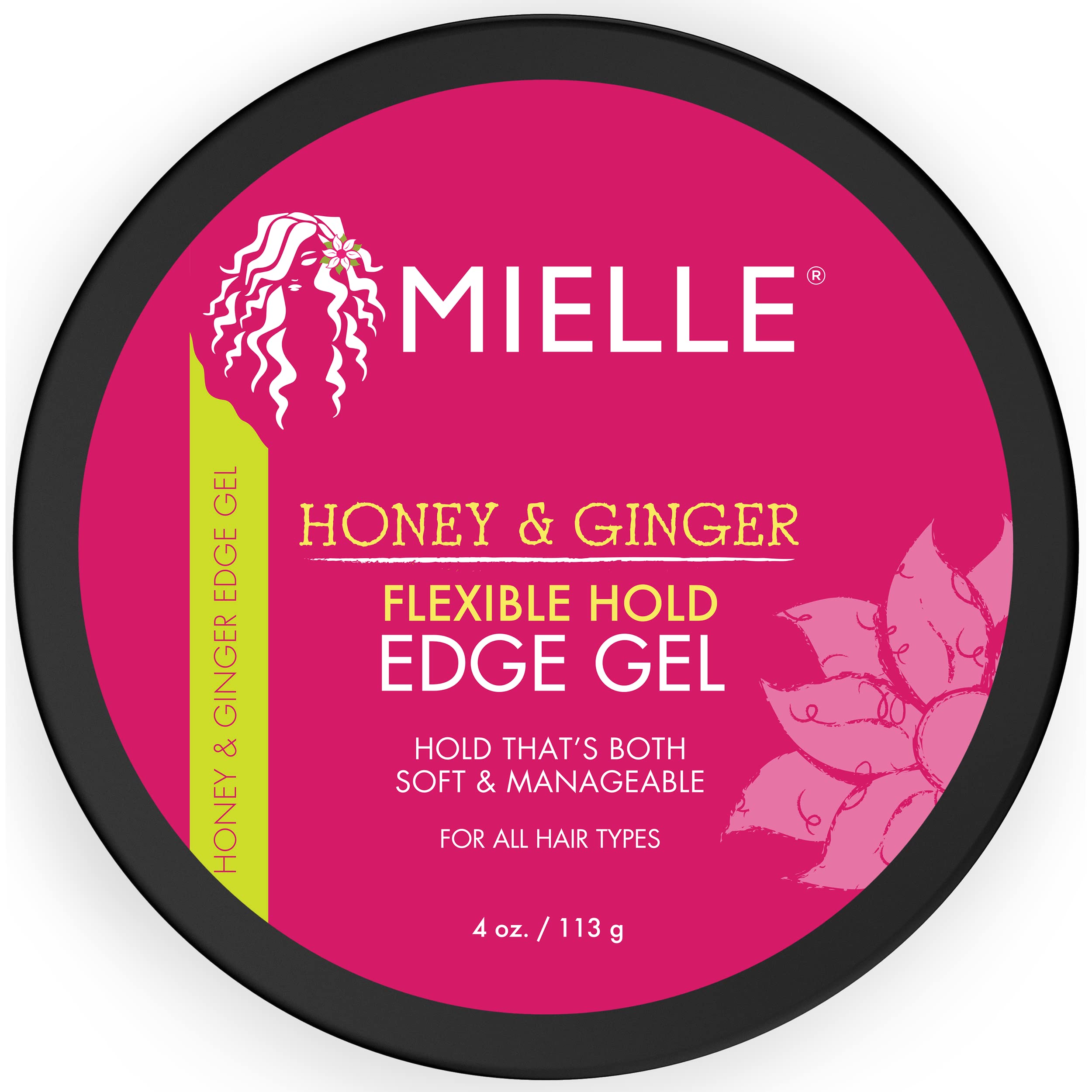 Mielle OrganicsHoney & Ginger Flexible Hold Edge Gel, 4 Ounces