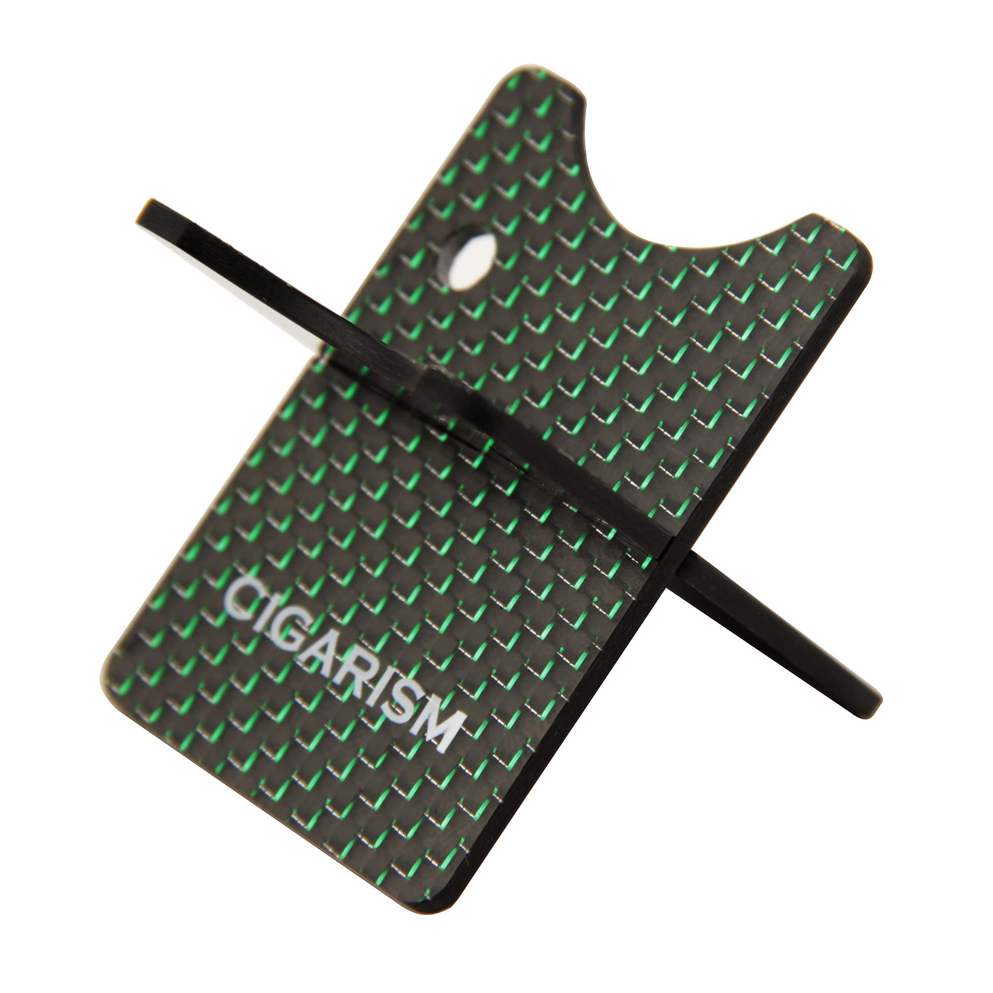 Glass Carbon Fiber Cigar Stand Rest (Green)