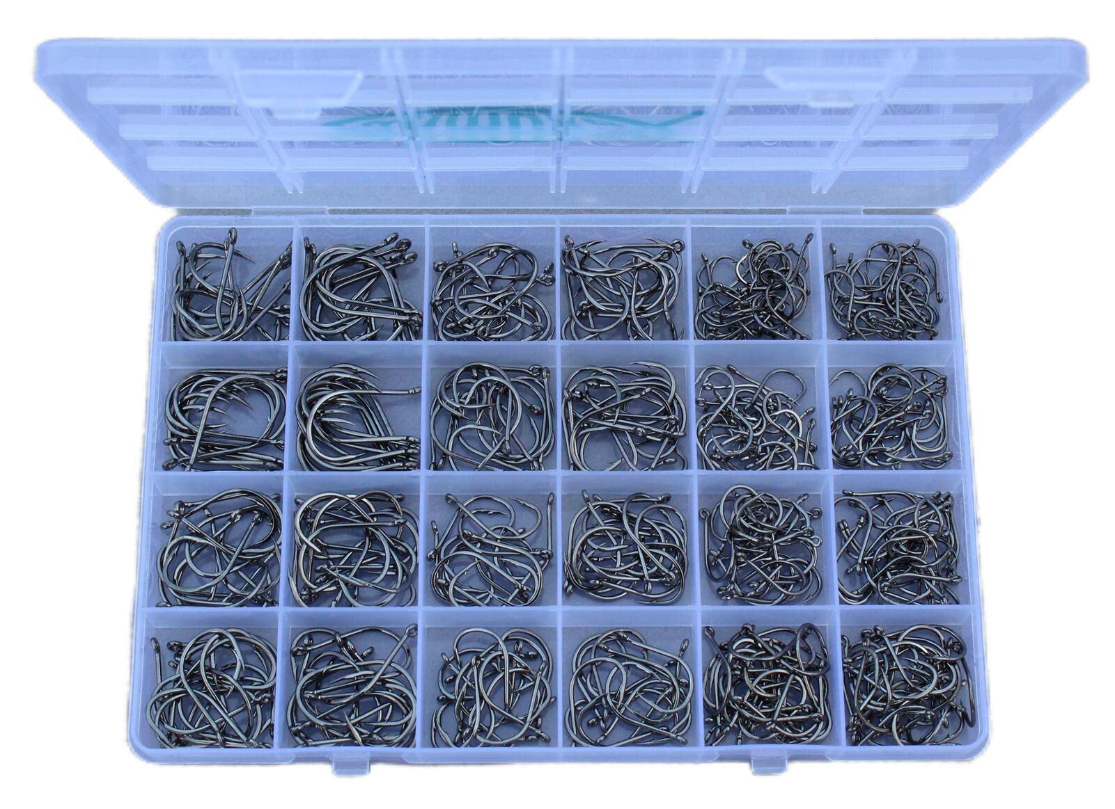 Fishing Hooks Freshwater Saltwater Fish Hooks Bulk Fishing Hooks Set Worm Catfish Hooks Fish Gear Equipment Supplies