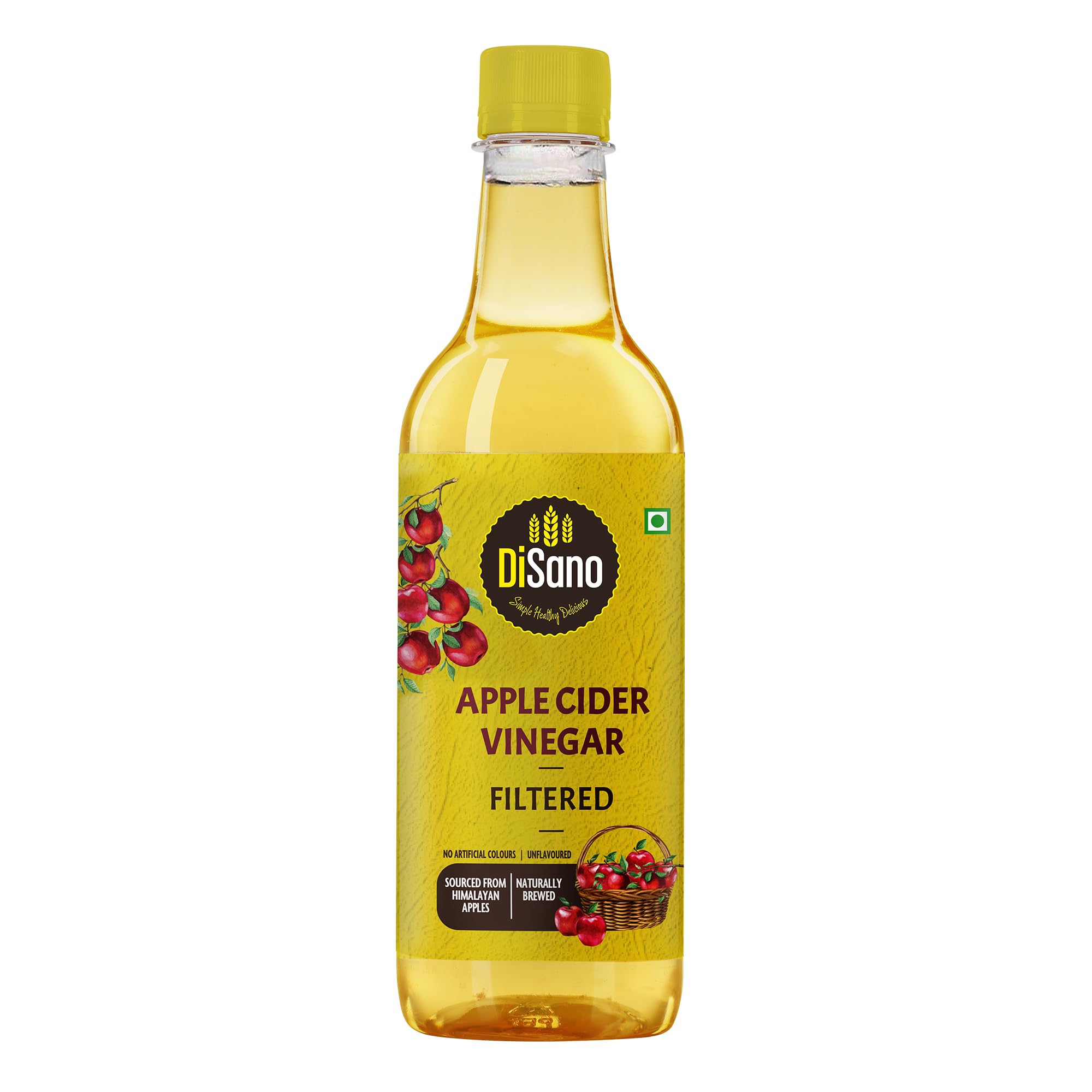 DiSano Apple Cider Vinegar (ACV), Filtered, 500ml