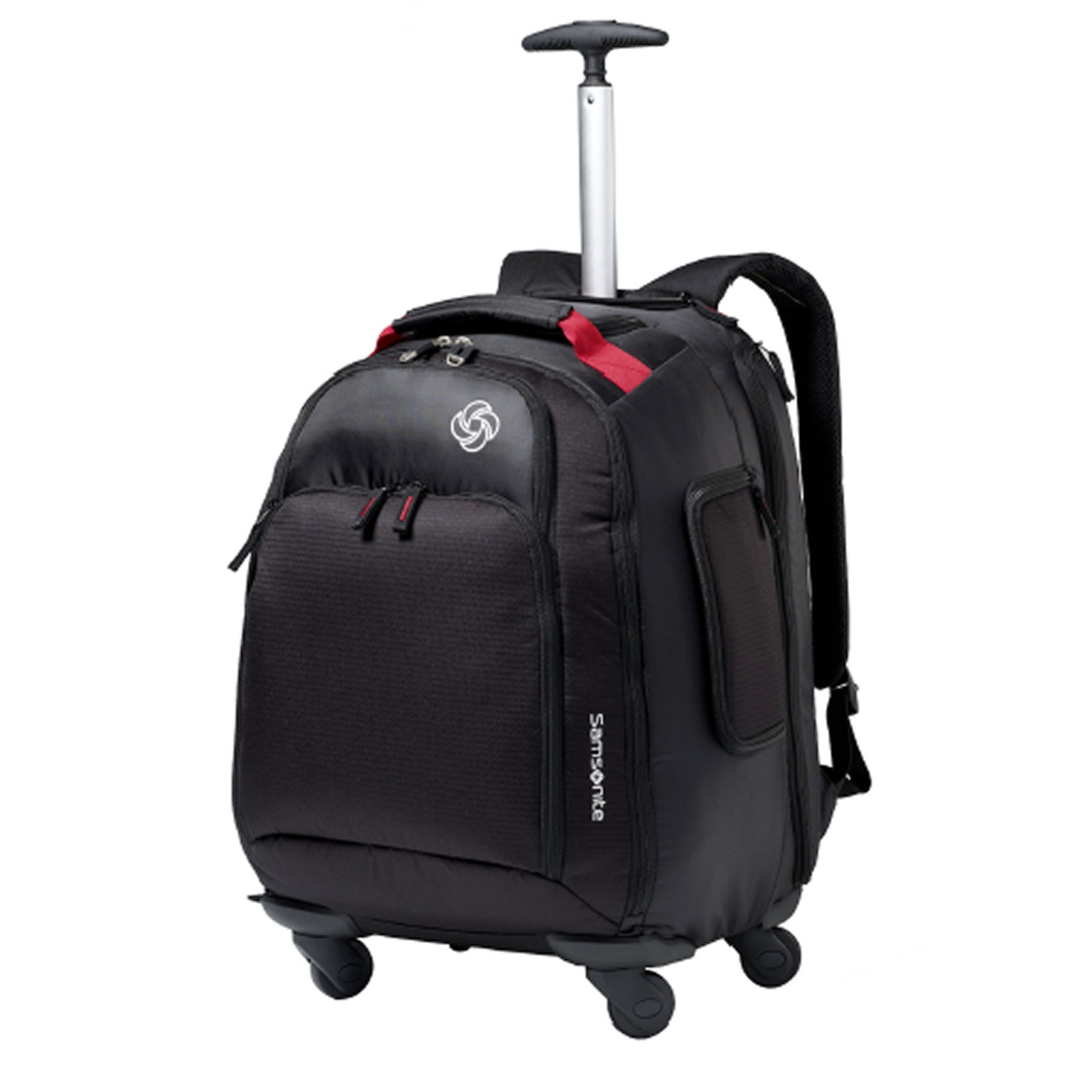 Samsonite MVS Rolling Backpack, Black, 19-Inch