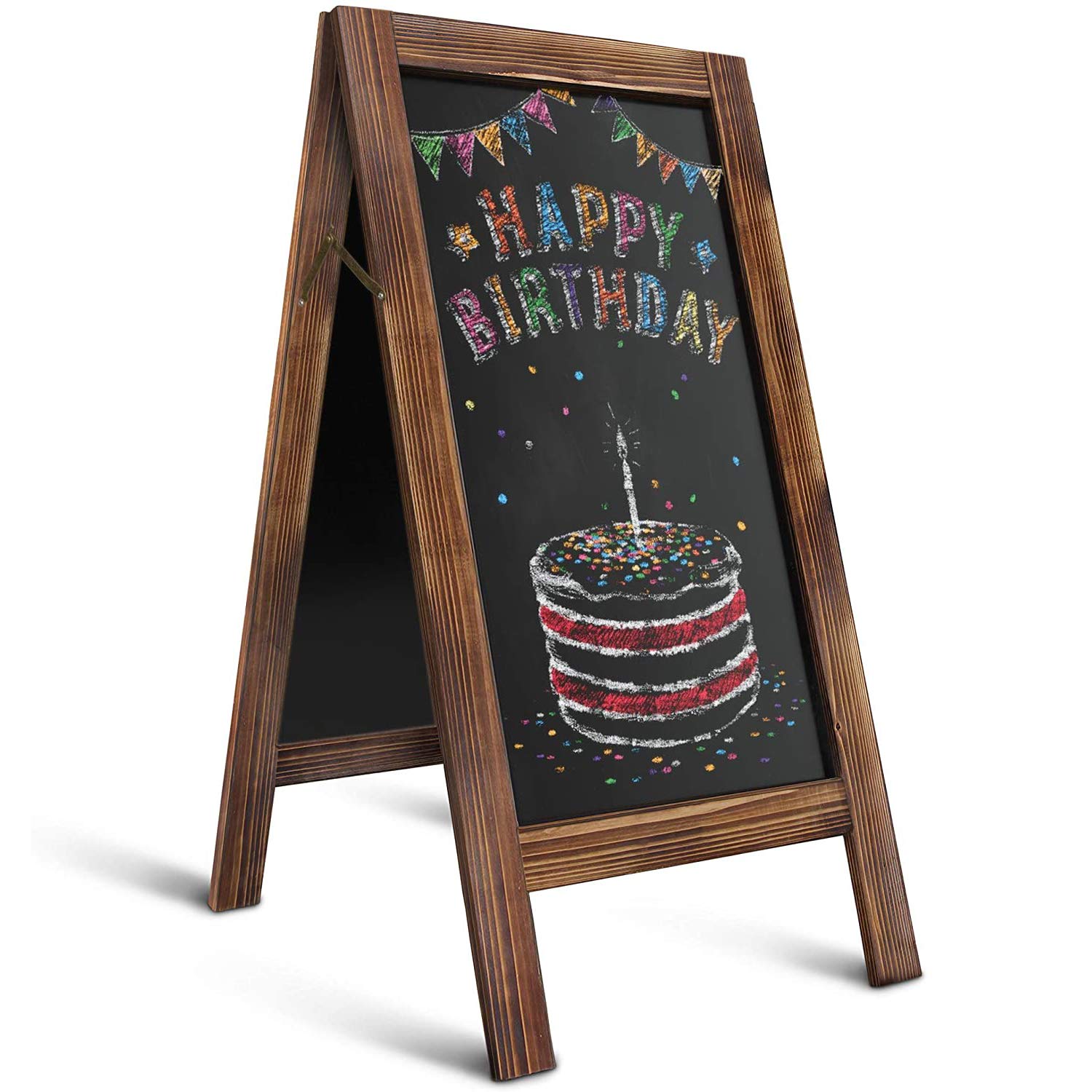 E-PLUS Magnetic A-Frame Chalkboard Sign (XL, 95 x 53cm)