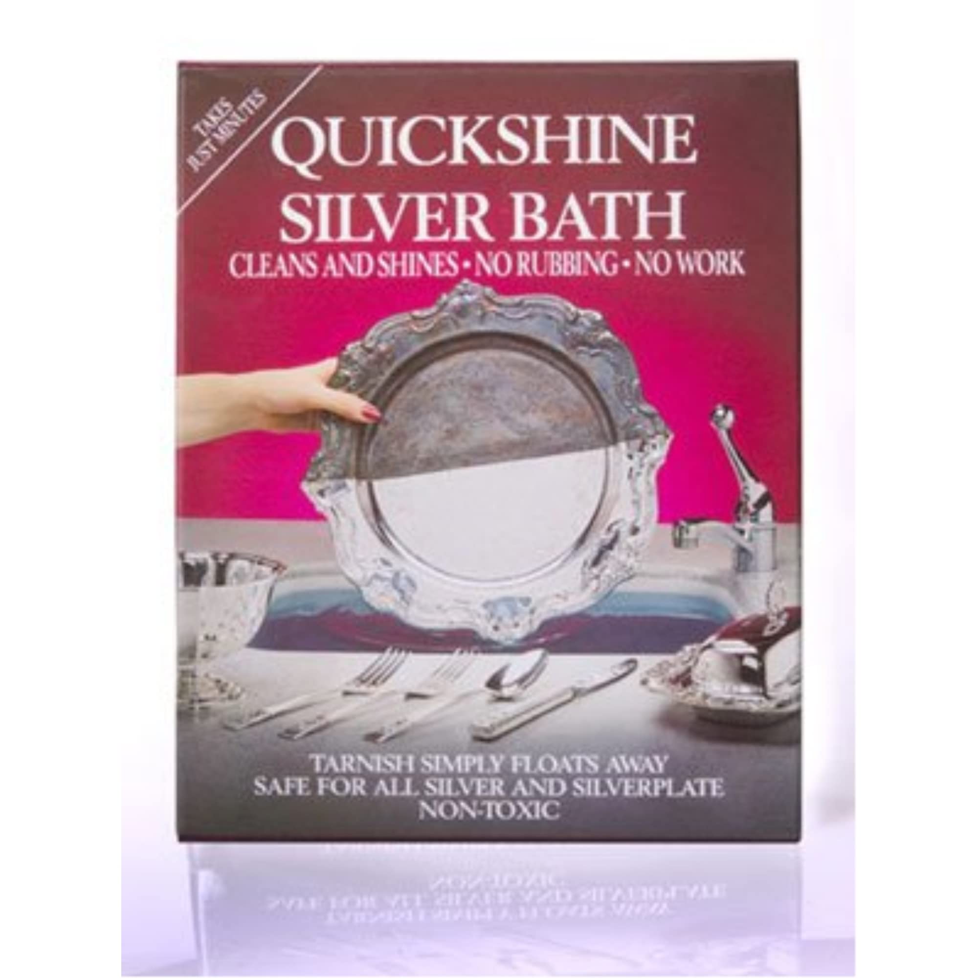 Silver Clean And Shine Bath