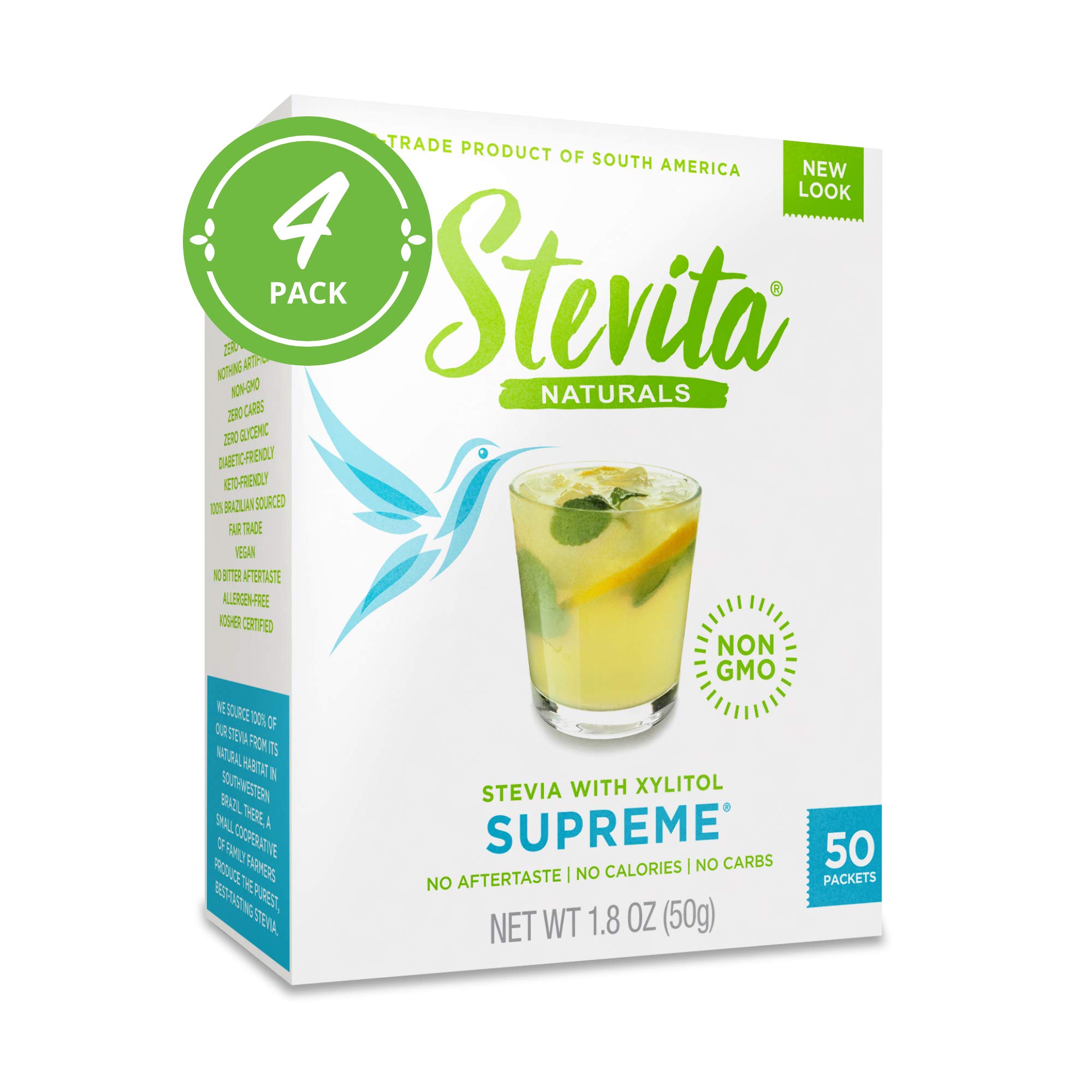 Stevita - Stevia Supreme Sweetener 50 Packet(S) 76823