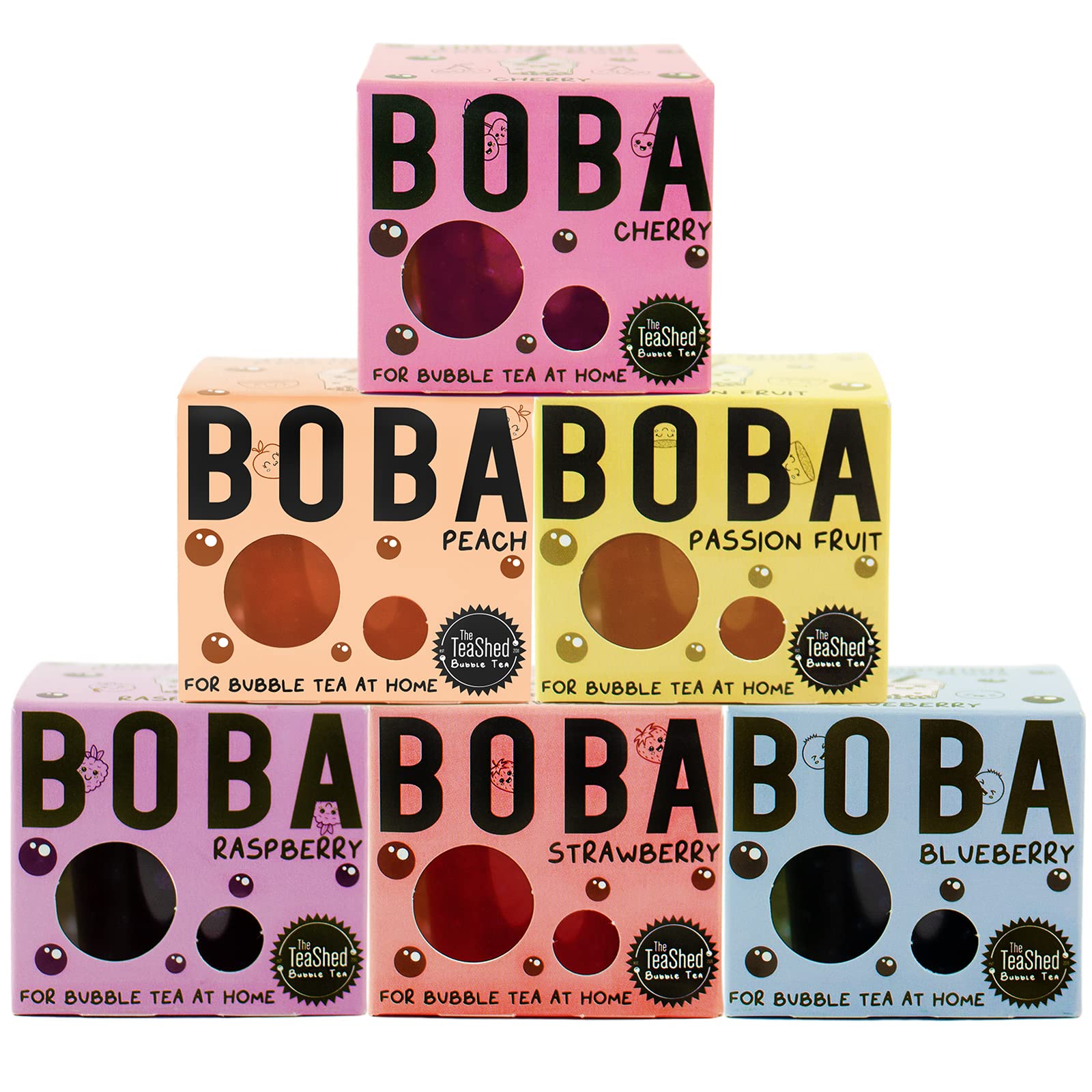 6 Popping Boba for Bubble Tea Selection Pack | The TeaShed