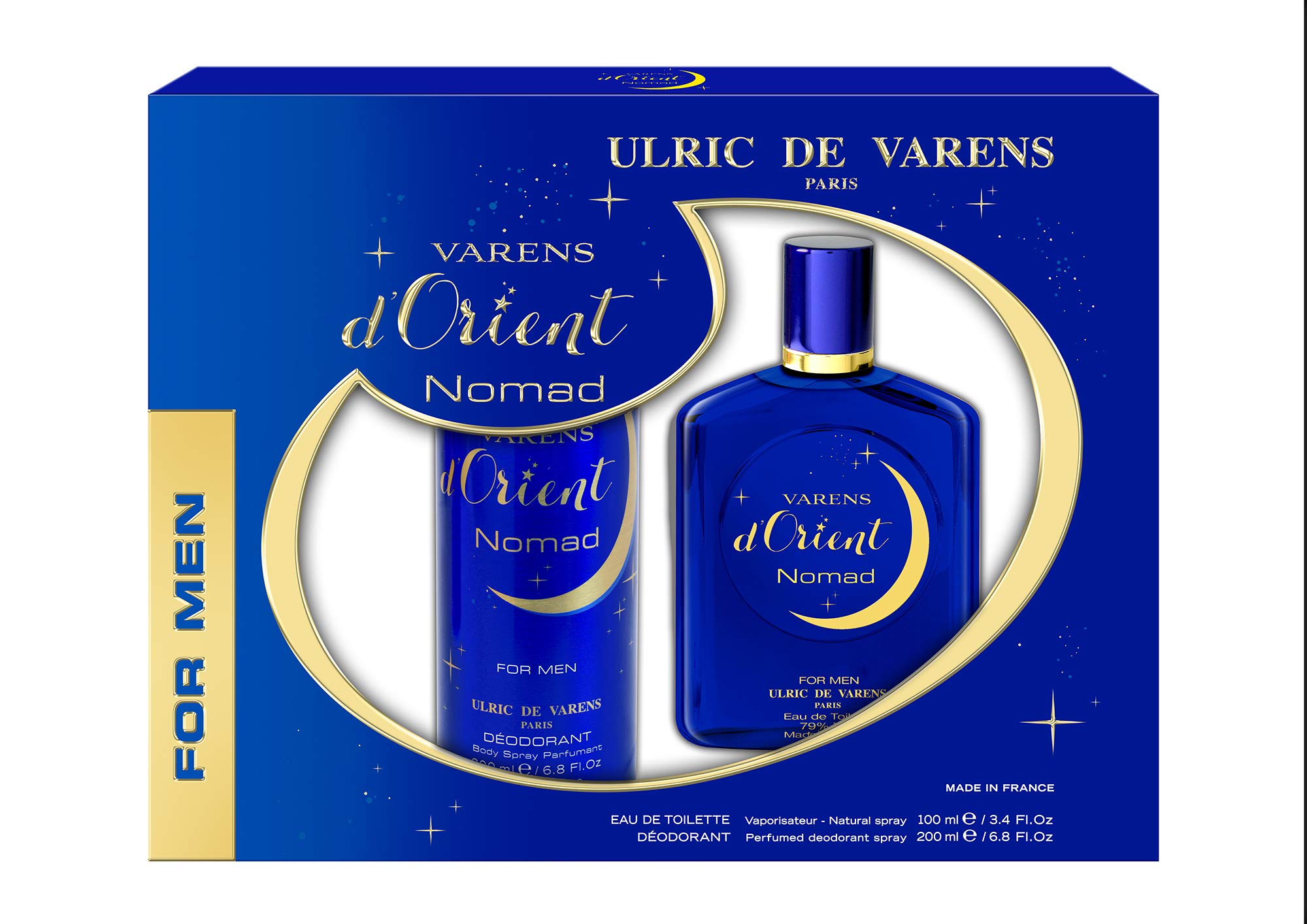 ULRIC DE VARENS Nomad Giftset for him, 300 ml (Pack of 2)