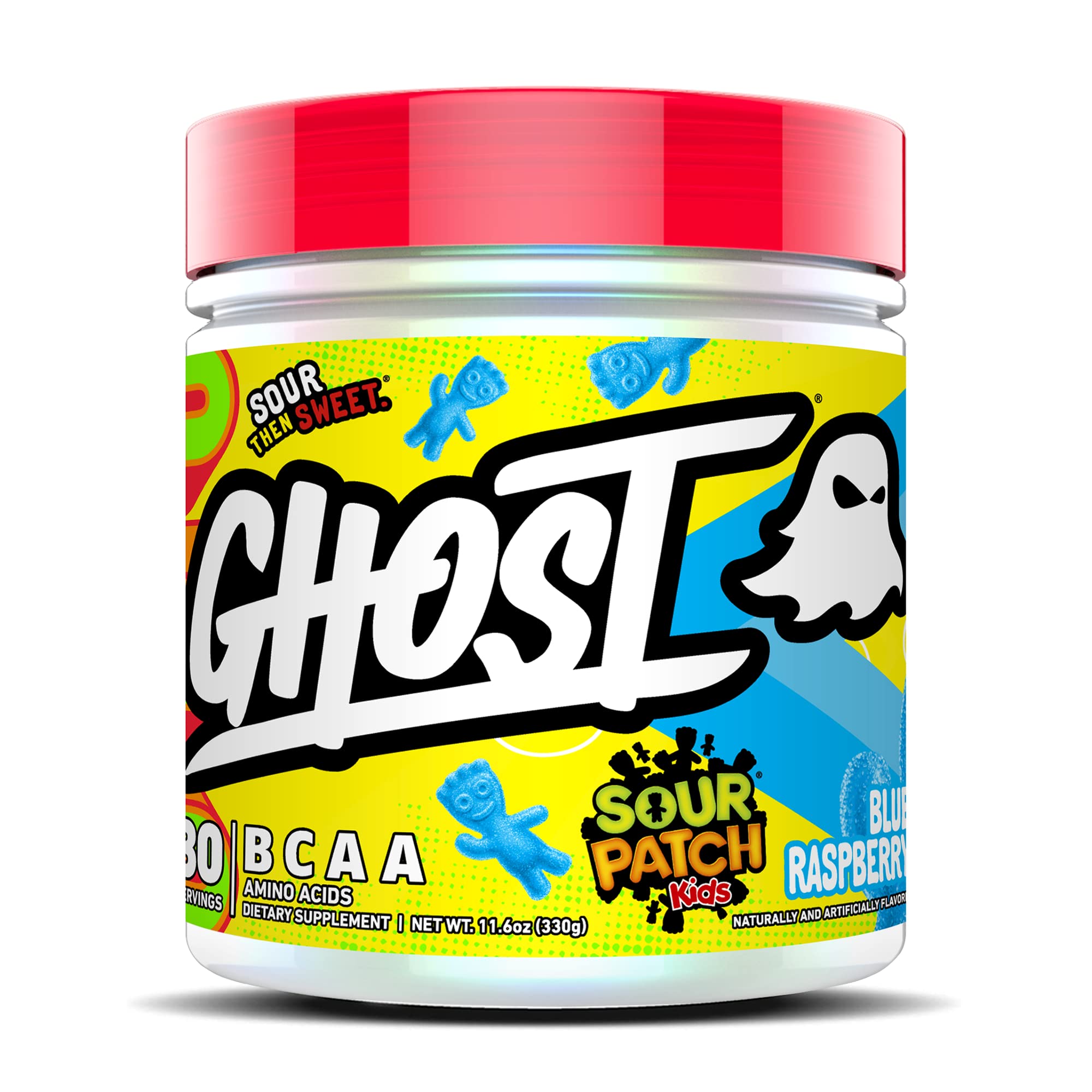 GHOST BCAA Amino Acids,Sour patch Blue Rasberry