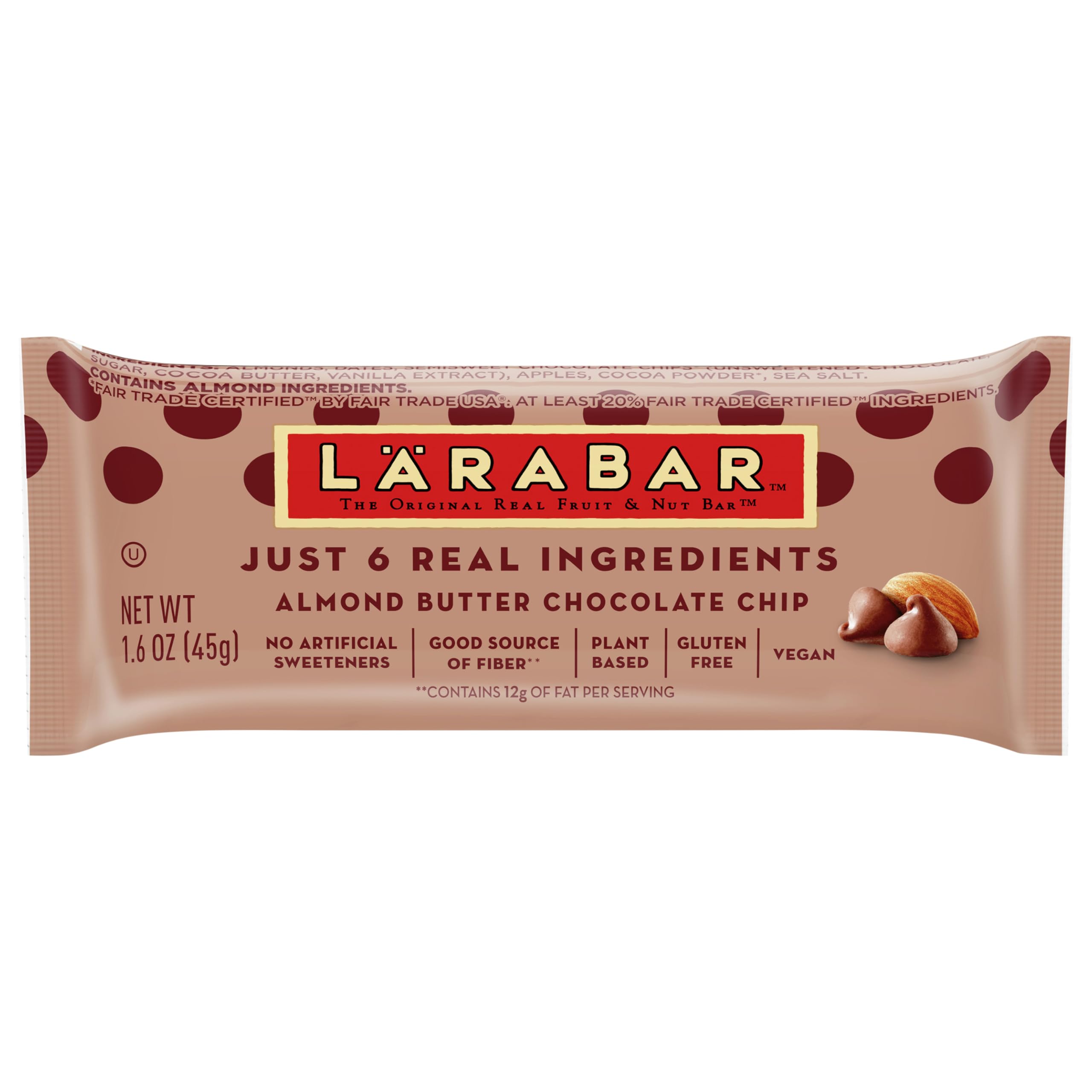 LÄRABAR Almond Butter Chocolate Chip Bar, 1.6 OZ