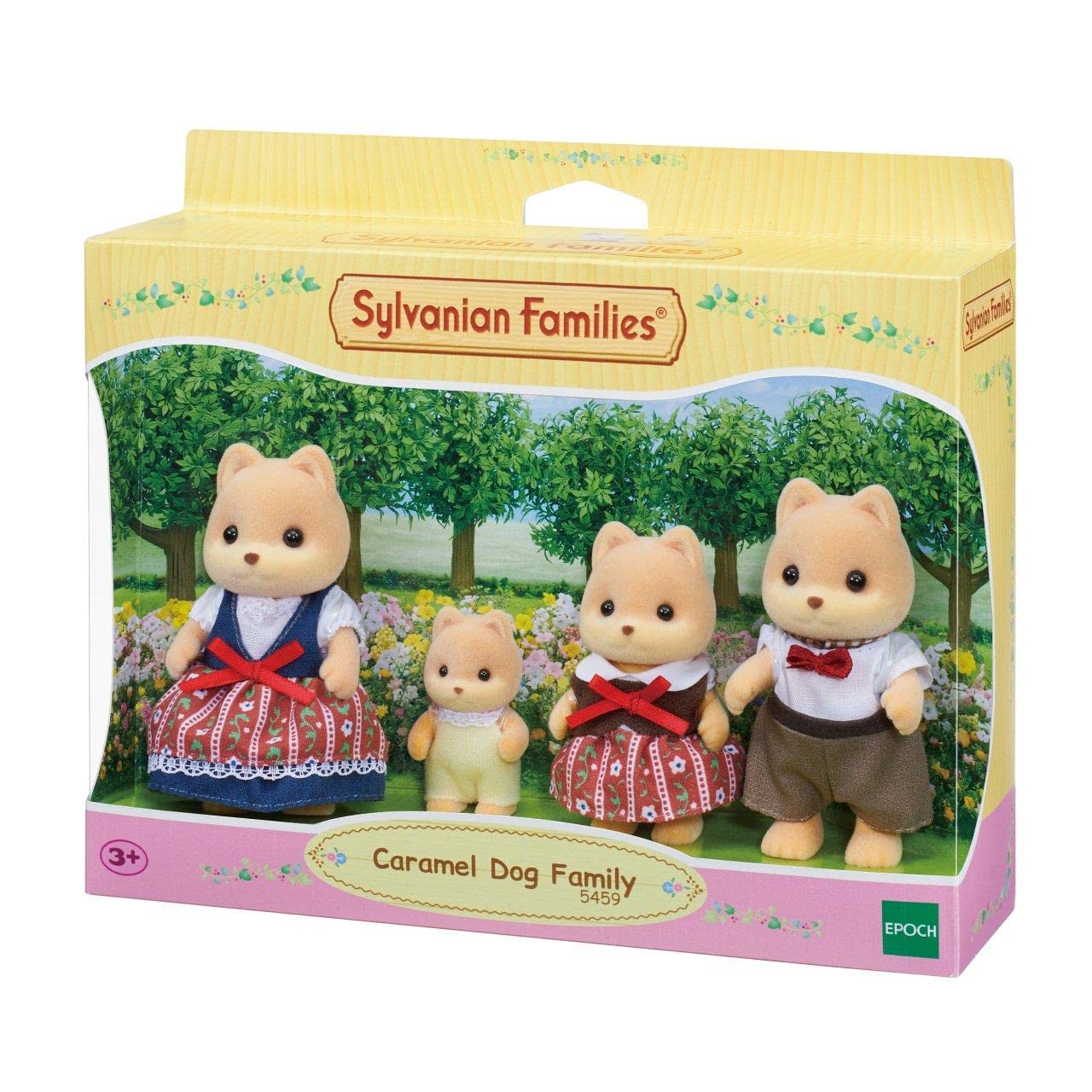 Sylvanian Families 5459 Caramel Dog Family Figurines