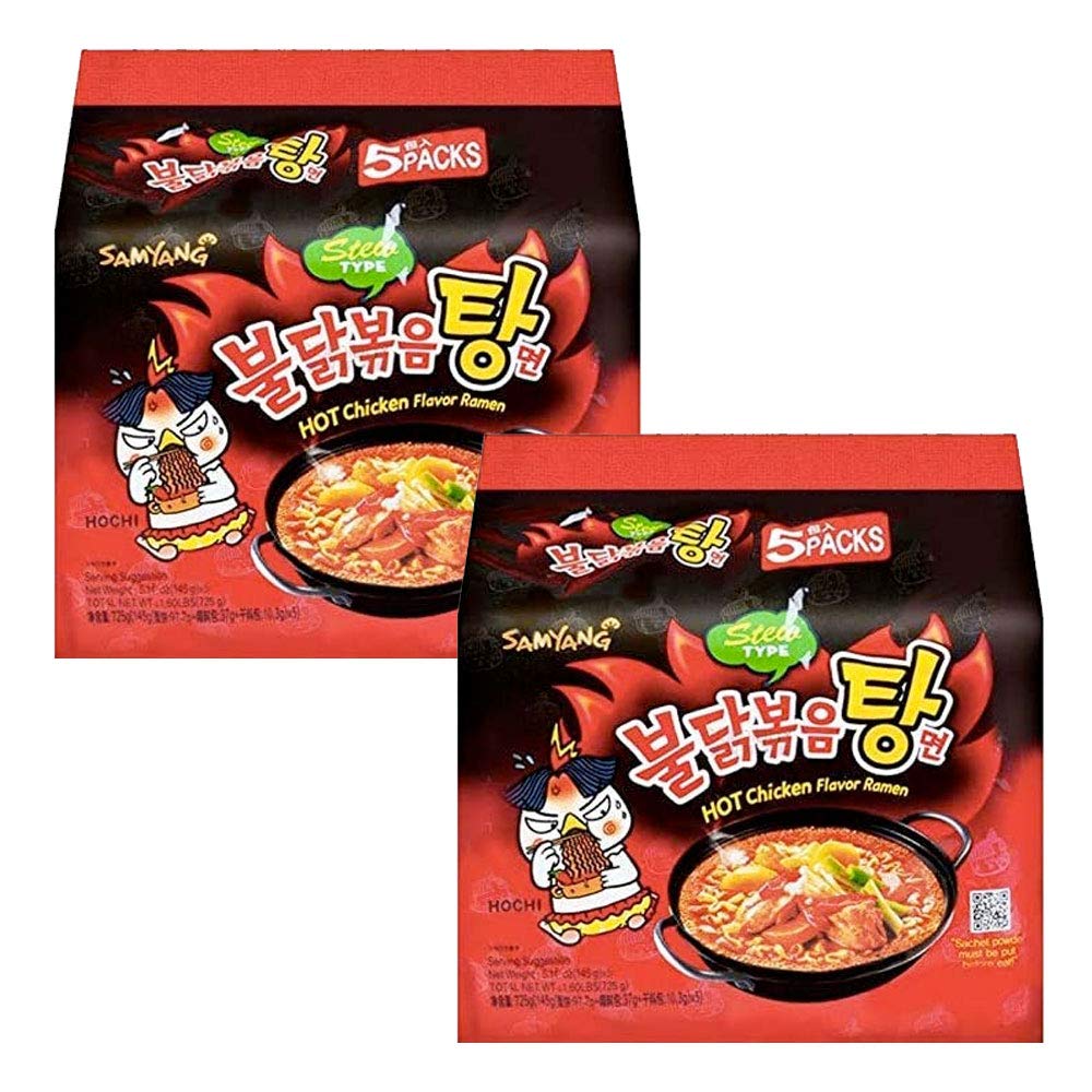 [Let's Go Market] Samyang Buldak Ramen Hot Chicken Flavour Noodle (Pack of 10) (Stew Type)