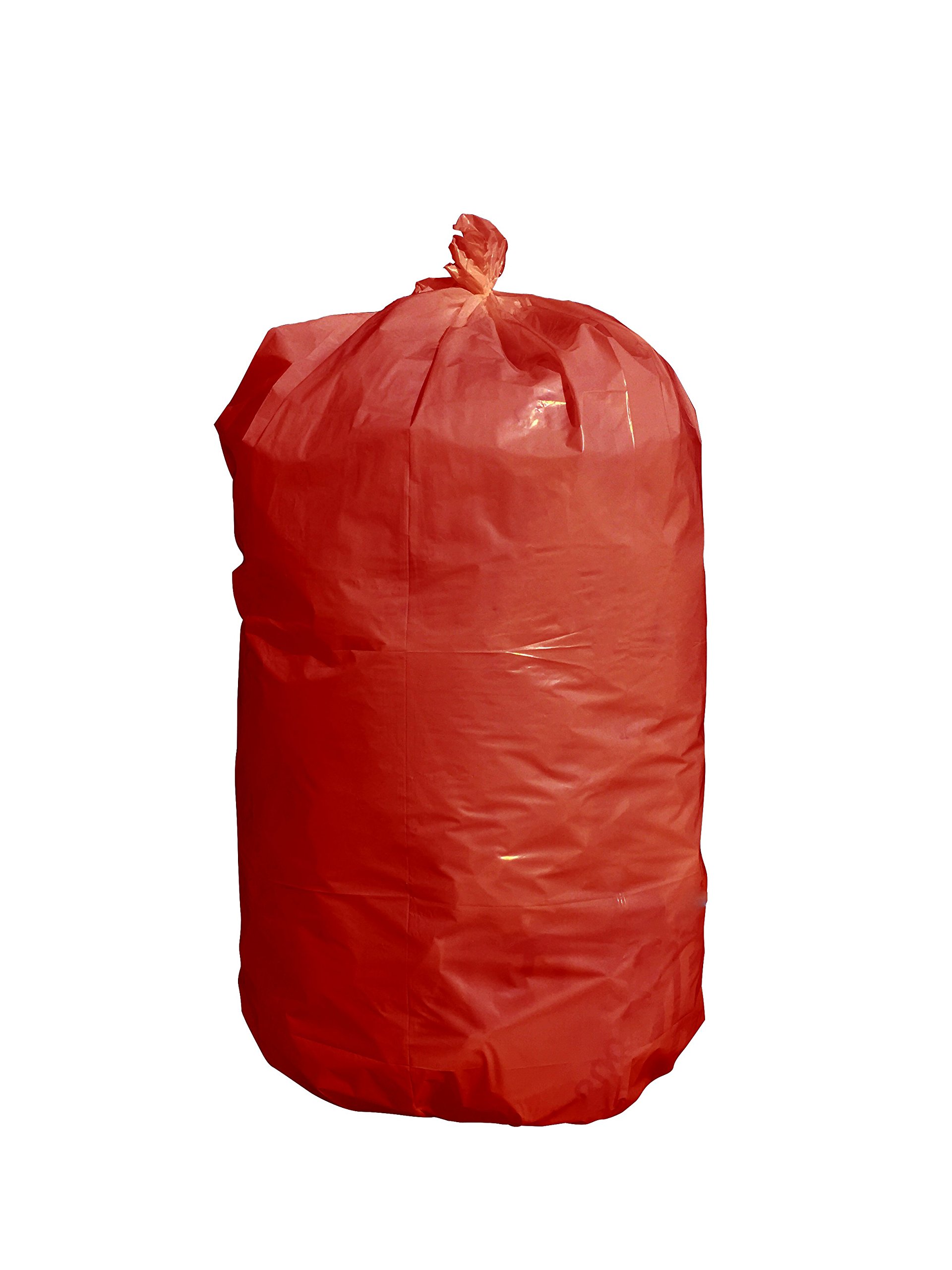 ( 124.9l, Red) - Durable Facilities Maintenance Quality Trash Bags ( 124.9l, RED)