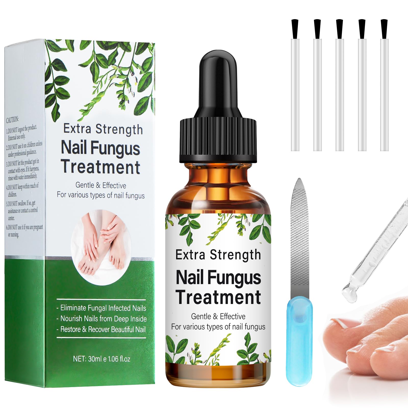 Fungal Nail Treatment, Extra Strong Toe Nail Fungal Treatment, Effective Nail Fungus Treatment for Toenail, Anti Fungus Toe Nails Treatment-30ml