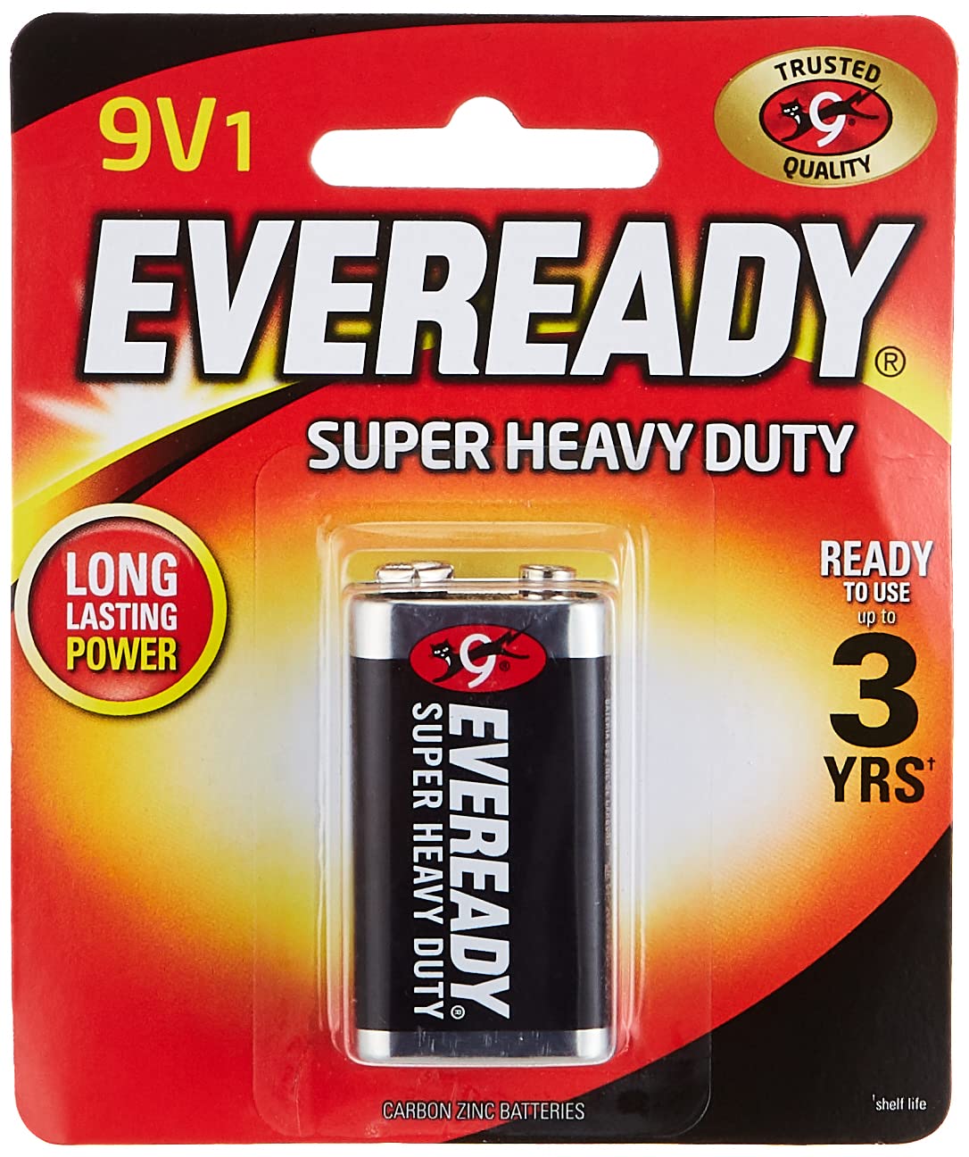 Eveready Black Battery 9V