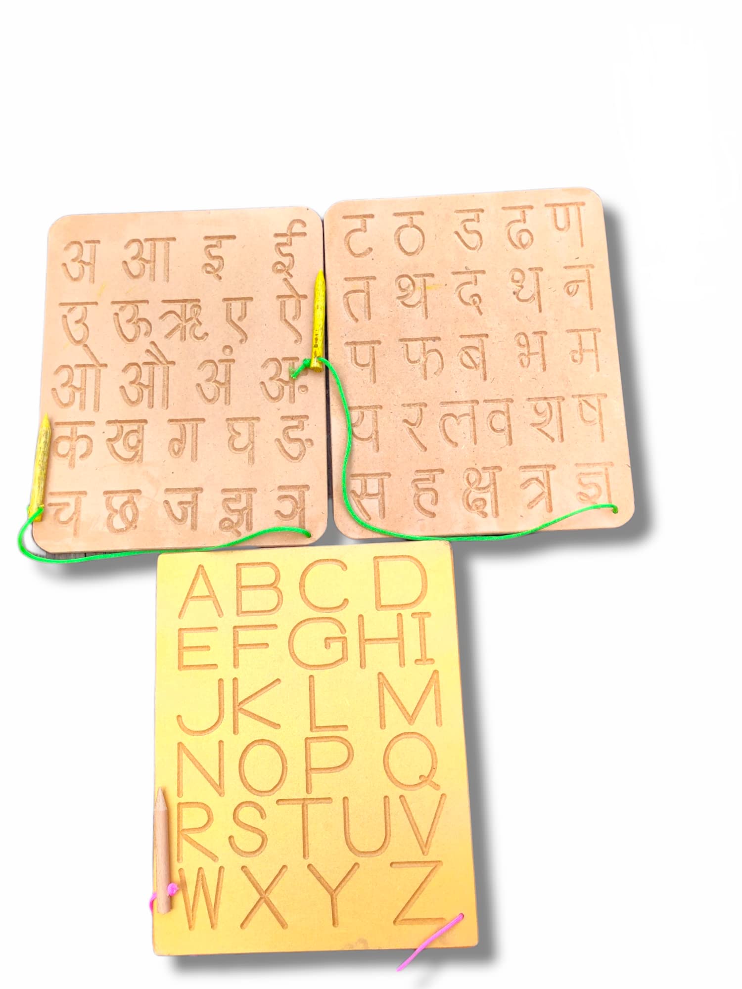 Buy ROYCO Hindi Alphabets Consonants Letters (Varnmala) and Capital ABC ...