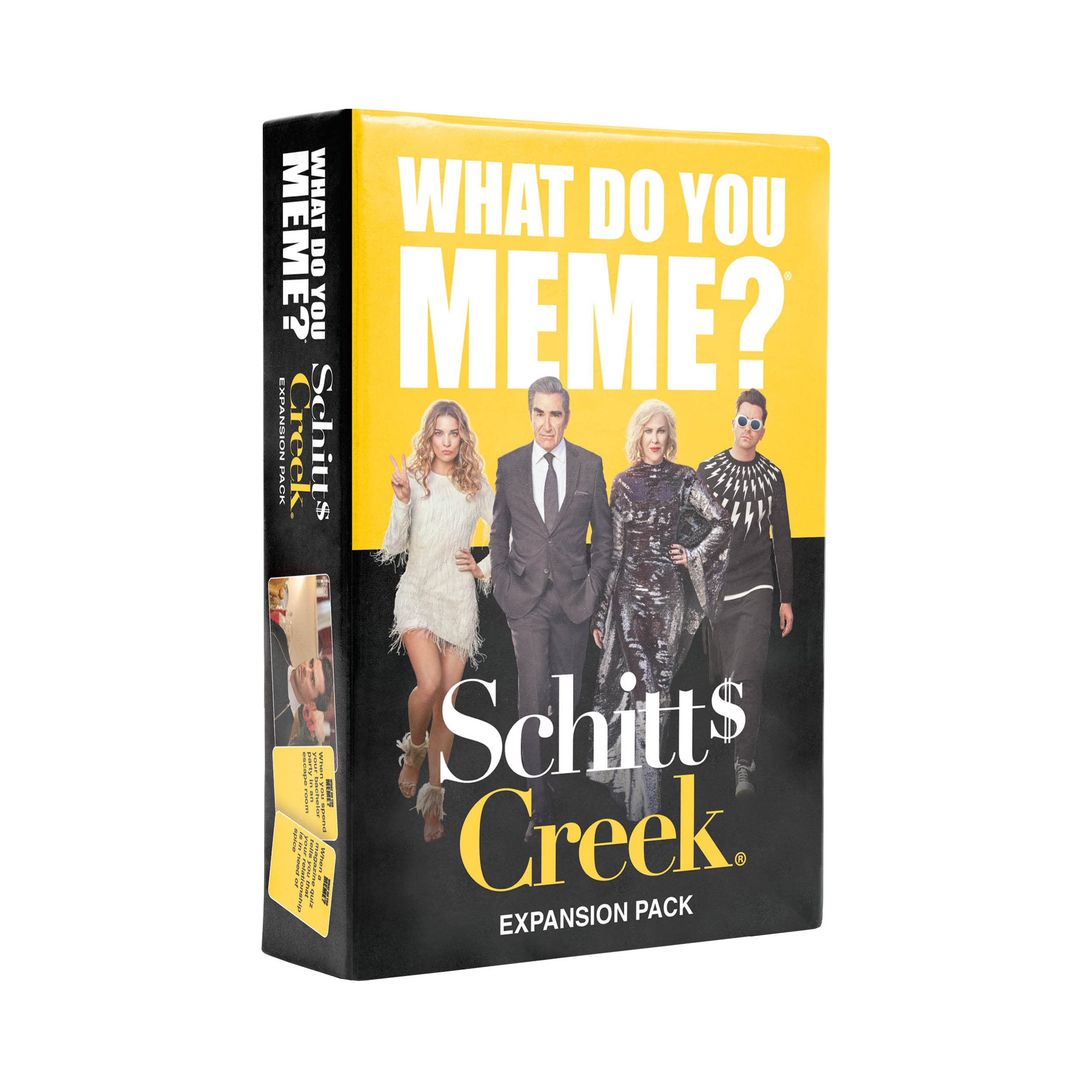 WHAT DO YOU MEME?Schitt's Creek Expansion Pack – Designed to be Added to Core Party Game