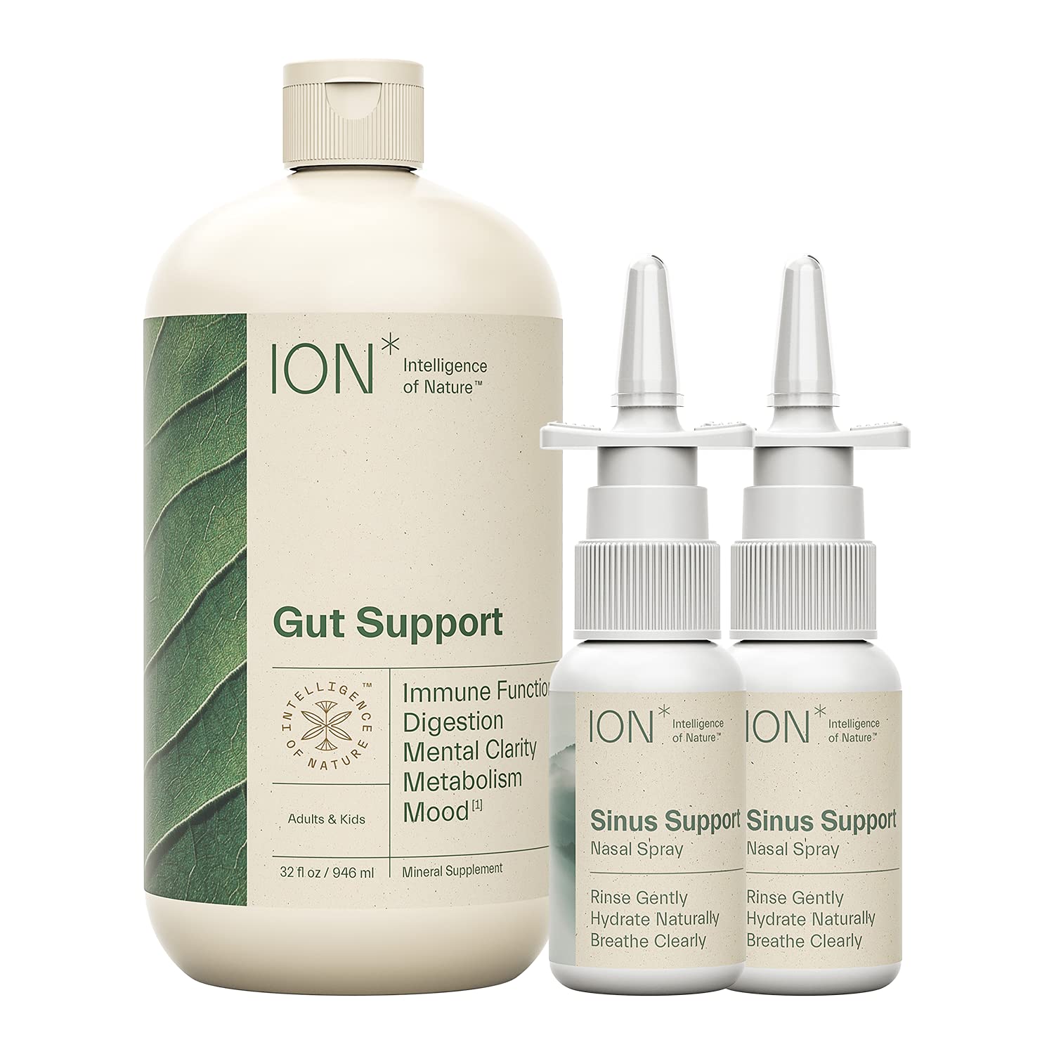 ION* Gut Support + ION* Sinus Support (2-Pack)