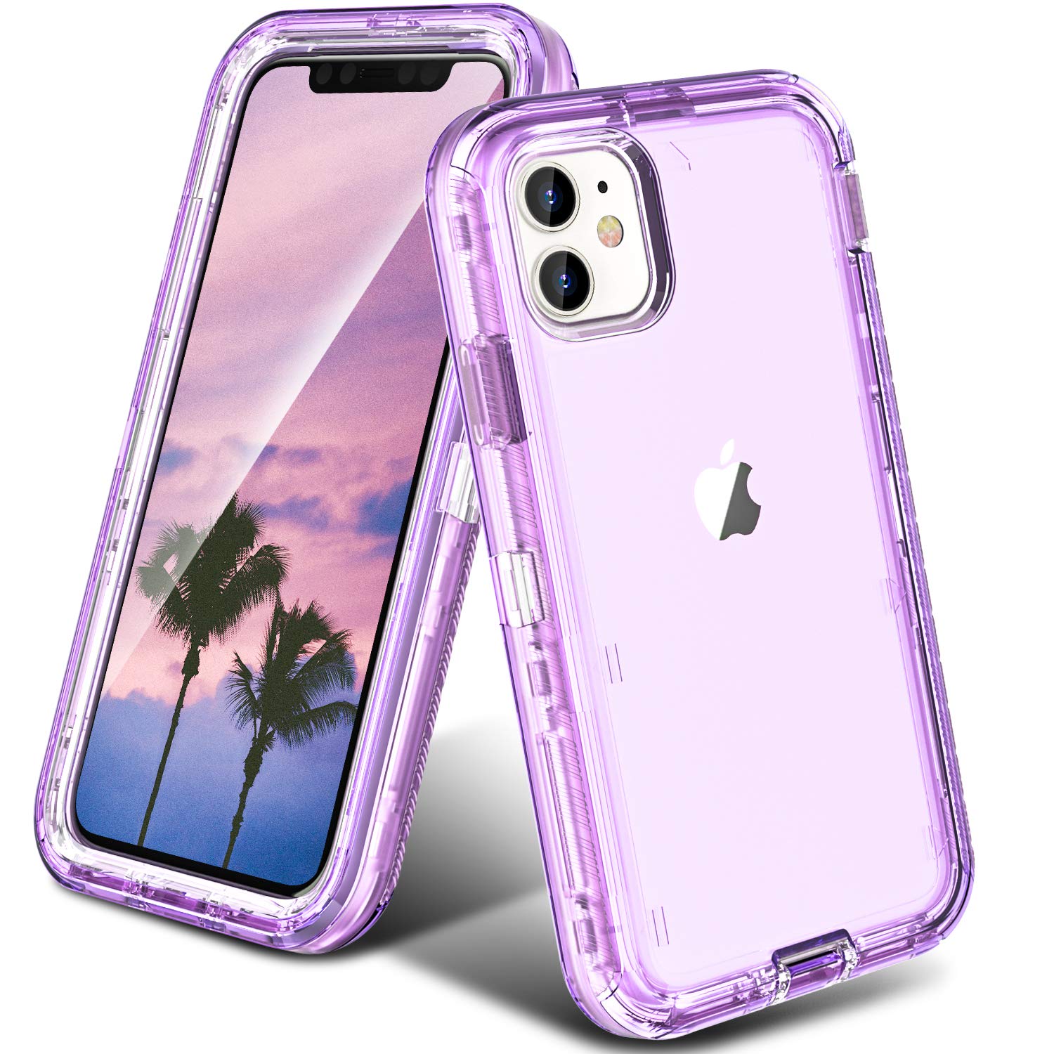 ORIbox Case Compatible with iPhone 11 Case, Heavy Duty Shockproof Anti-Fall clear case