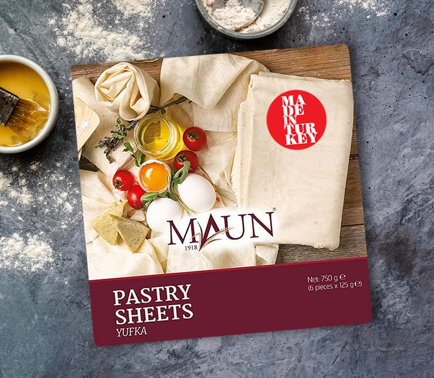 Maun 750g 6 Pcs Pastry Sheets Yufka