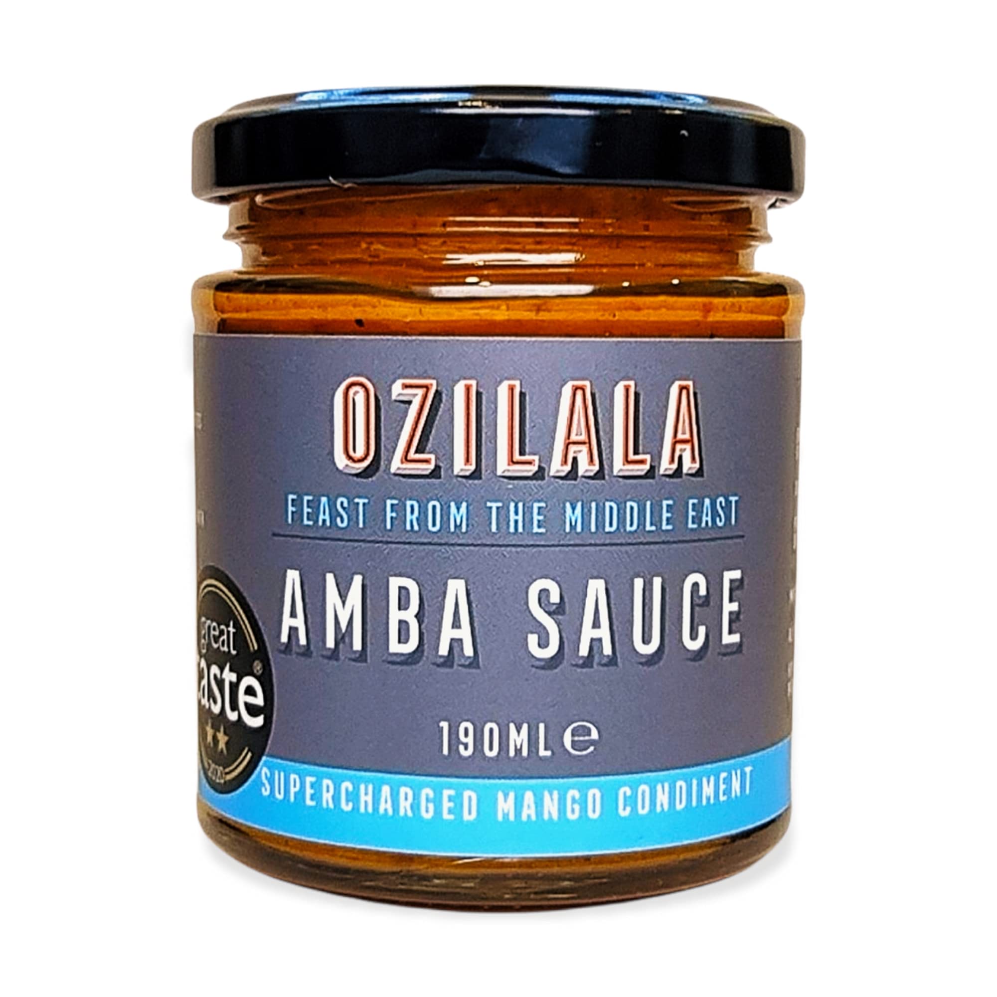 Amba Sauce | Ozi Lala Levantine Kitchen | Supercharged Mango Condiment | 190ml Vegan