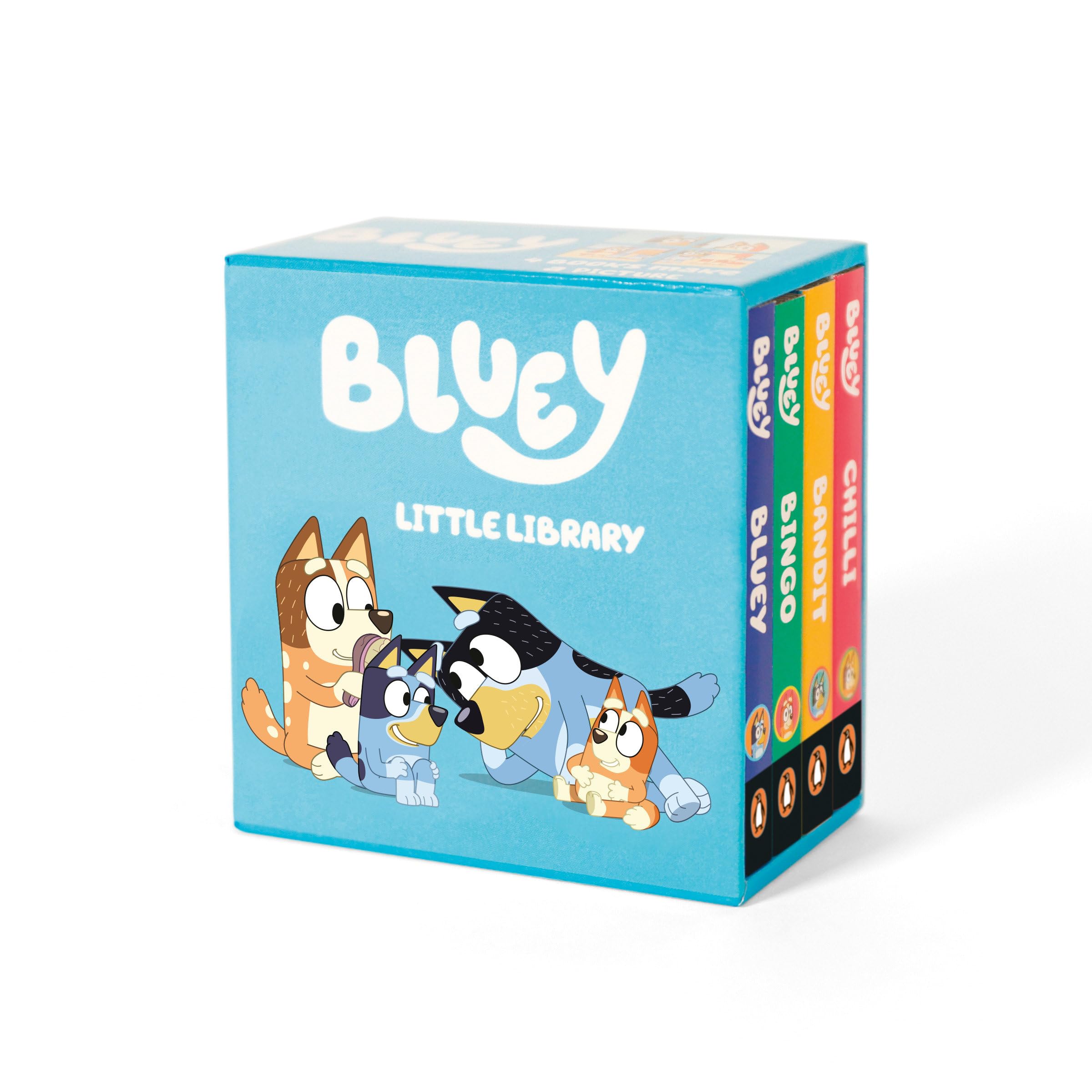 Bluey: Little Library 4-Book Box Set Board book – January 16, 2024