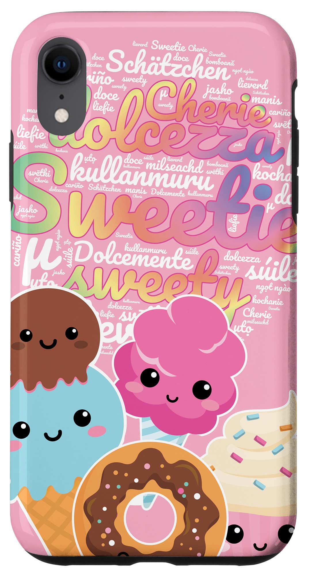 iPhone XR Sweetie Kawaii Sweets and Candy Happy Sweet Tooth Case