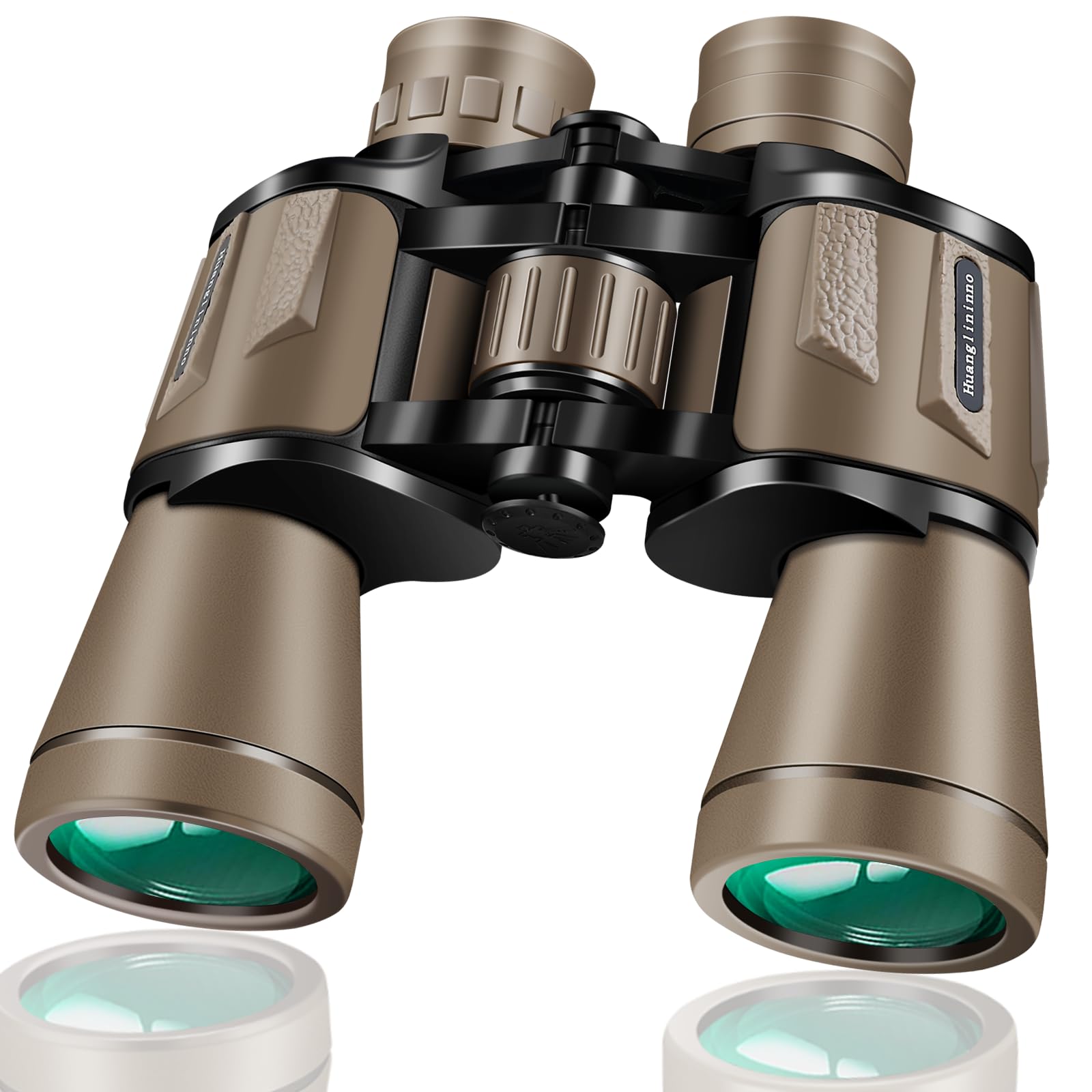 PISEZ 20X50 Binoculars for Adults High Powered with Low Light Vision，Large View Waterproof Binoculars for Bird Watching Hunting Concert Traveling Theater Opera Sightseeing