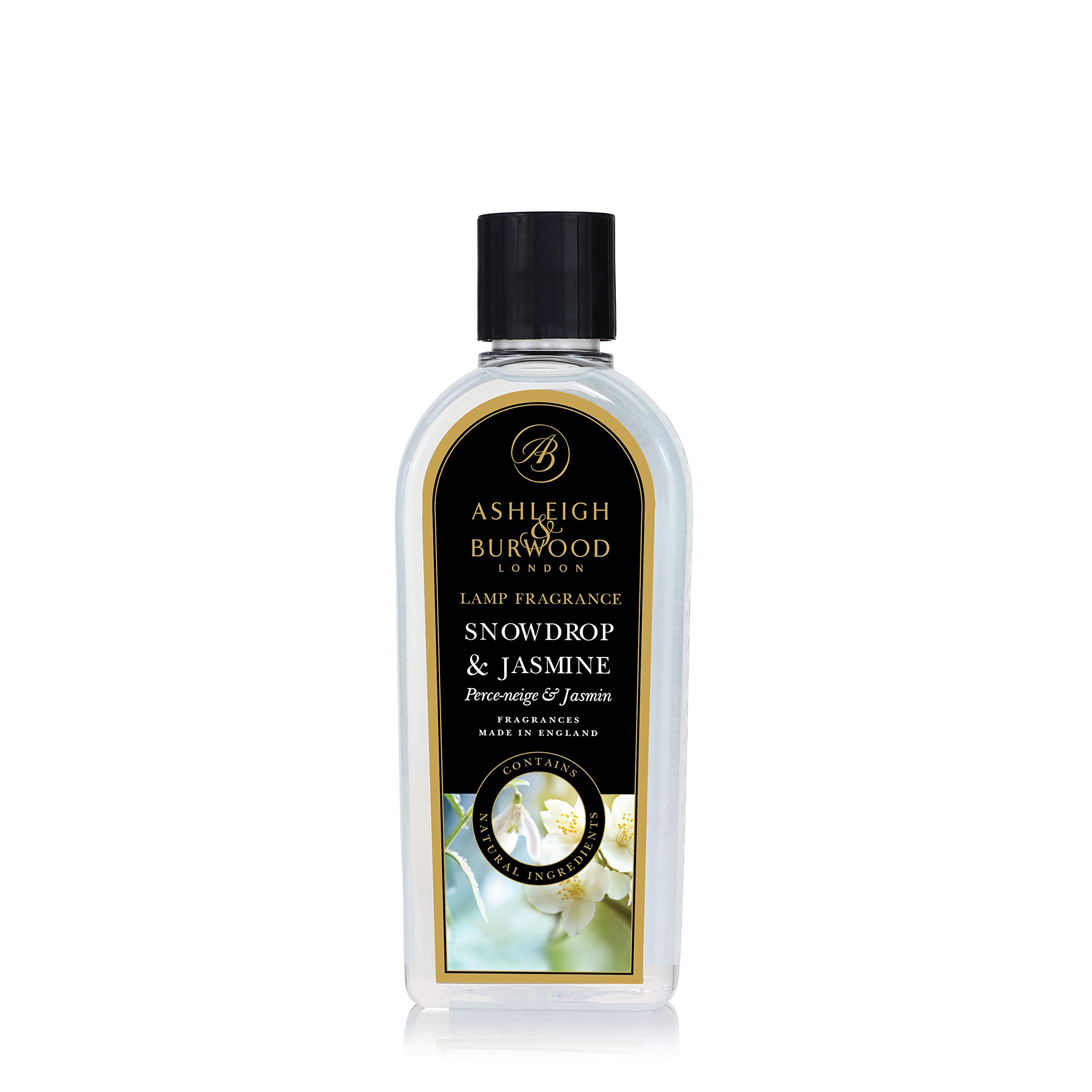 ASHLEIGH & BURWOOD Snowdrop & Jasmine 500ml Lamp Fragrance