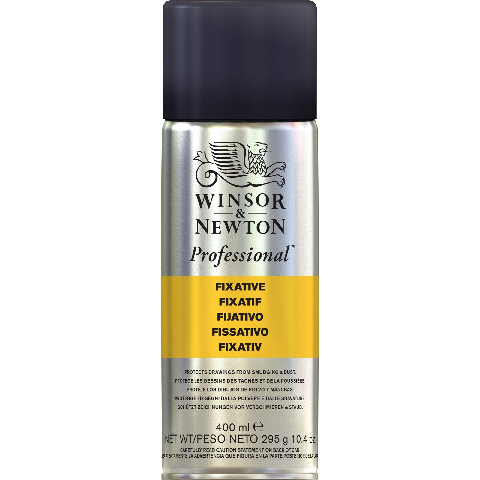 Winsor and Newton Artists Fixative Transparent 400ml Spray (Can) (Note: UK Mainland Delivery Only)