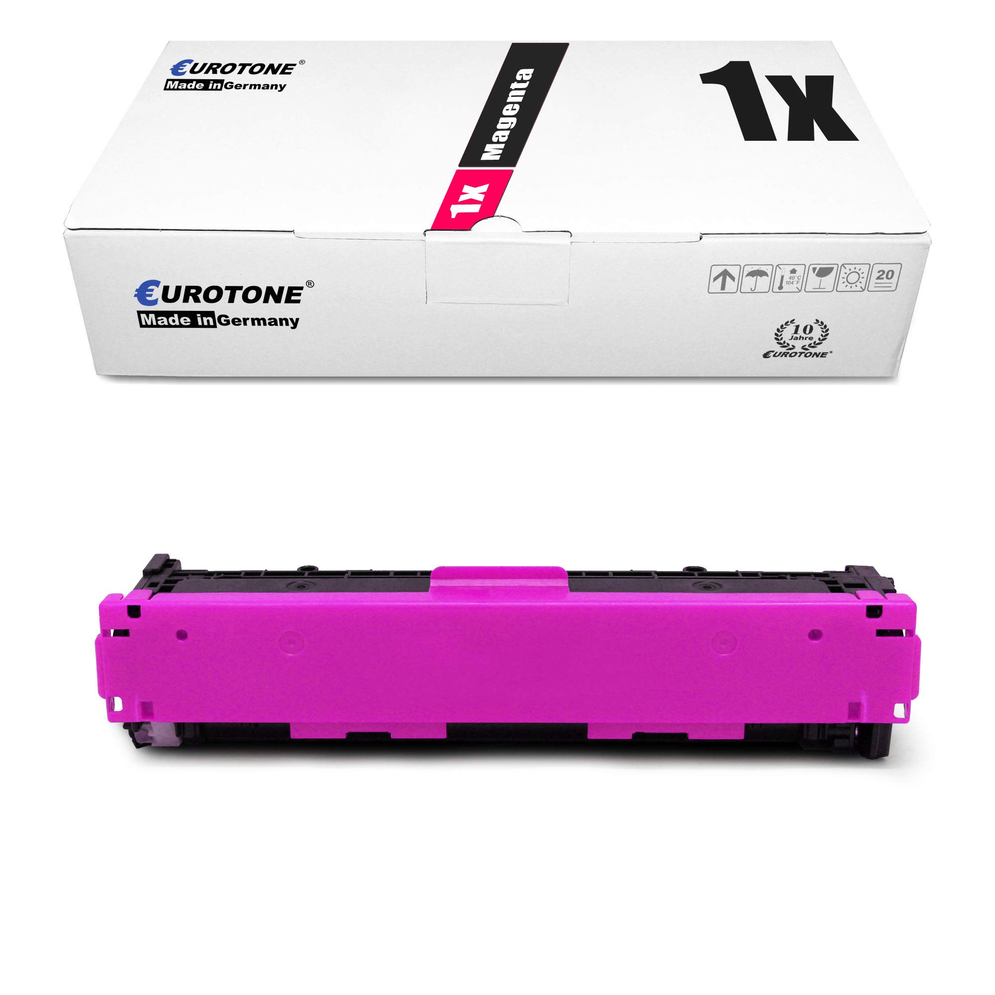 Eurotone Toner for Canon LBP 5050 n Replaces 1978B002 716M red Magenta