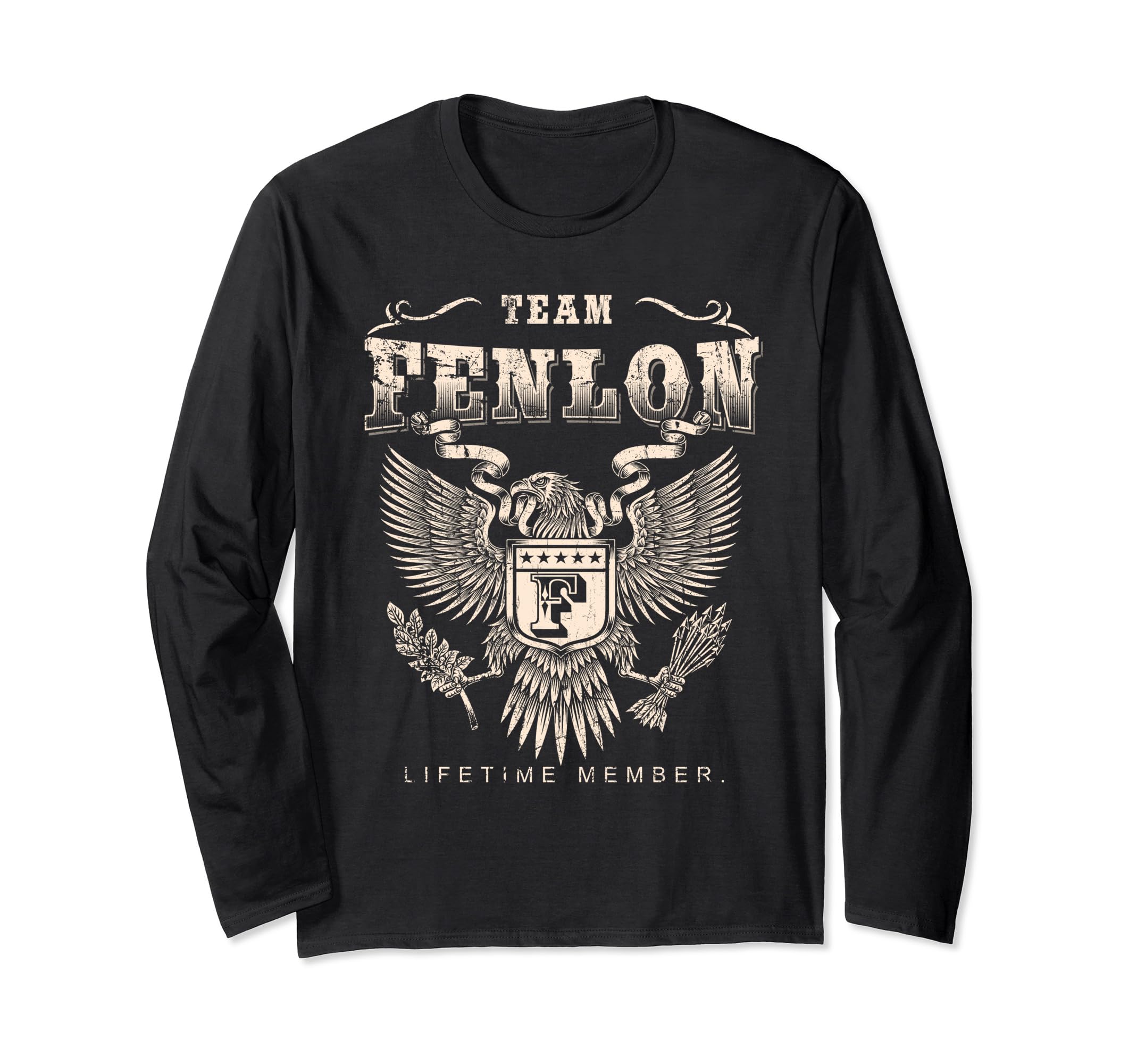 Team Fenlon Lifetime Member - Fenlon Name Long Sleeve T-Shirt