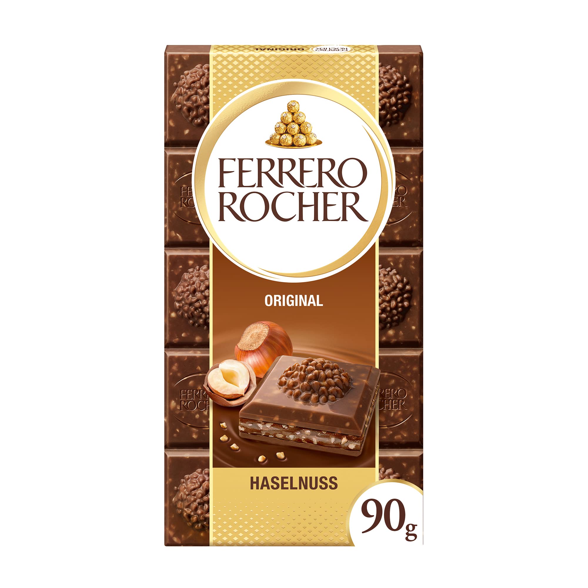 Ferrero Rocher Original Milk Chocolate 90 Gram