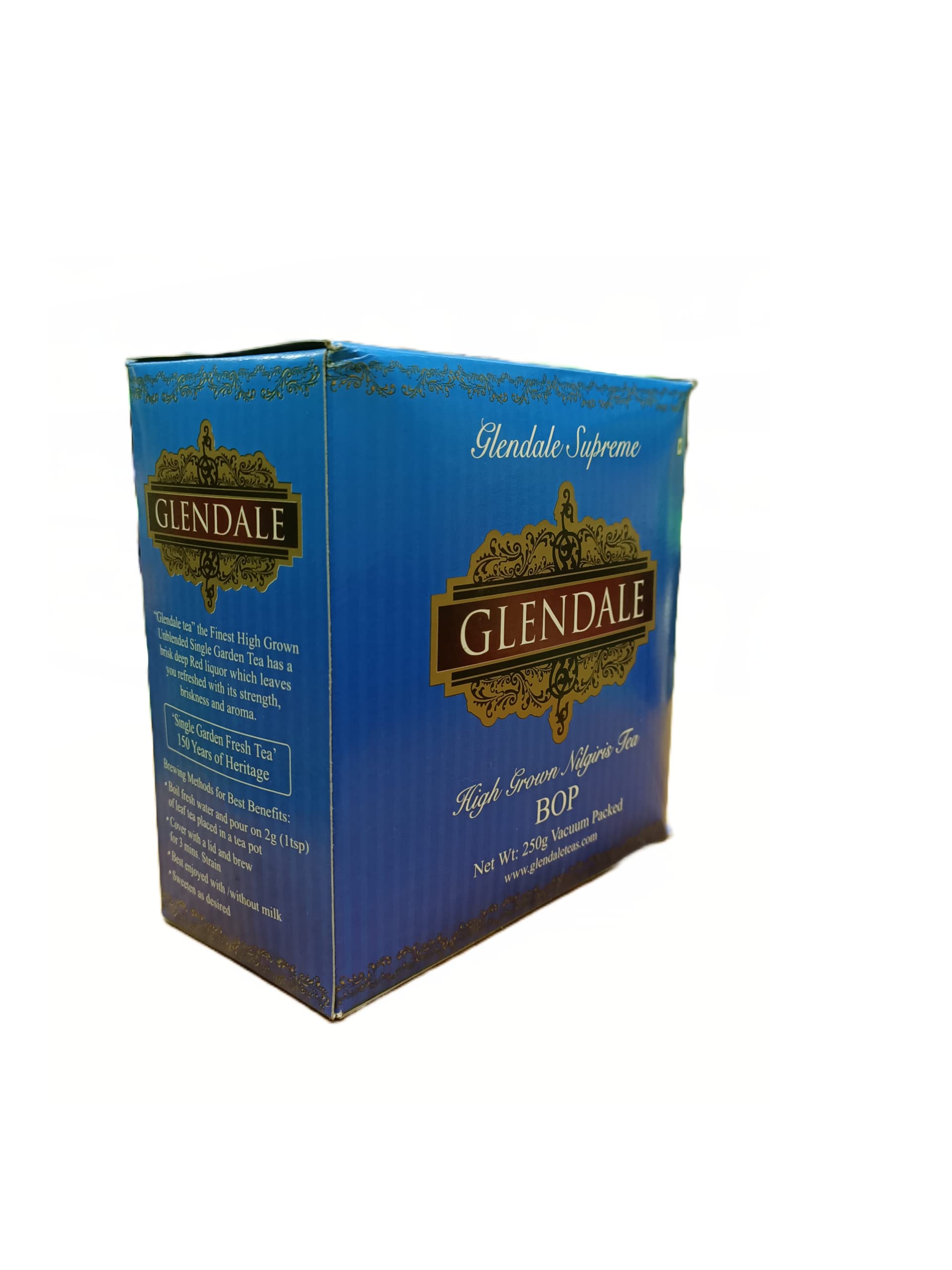 GLENDALE Supreme BOP Tea | 250 g | Pack of 2 | Total 500 g | High Grown Nilgiri Tea