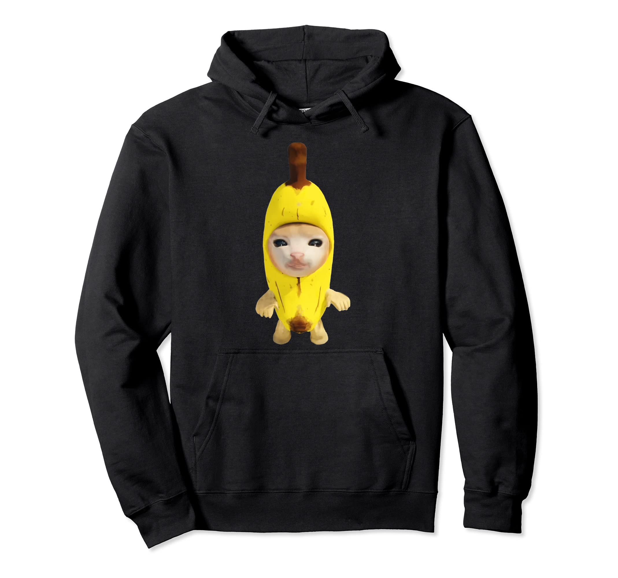 banana cat Pullover Hoodie