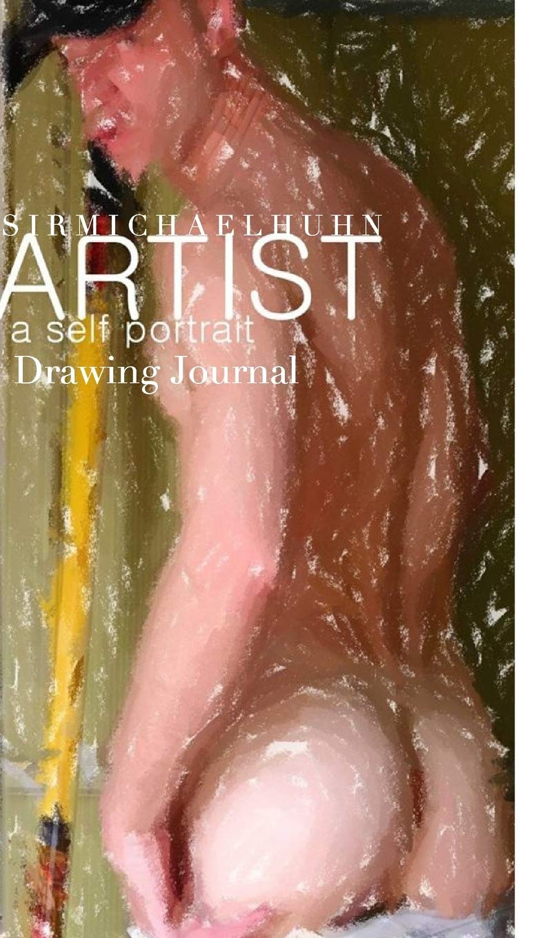 Abstract Self portrait art Journal: Portrait of The Artist abstract Sir Michael Huhn Artist Journal