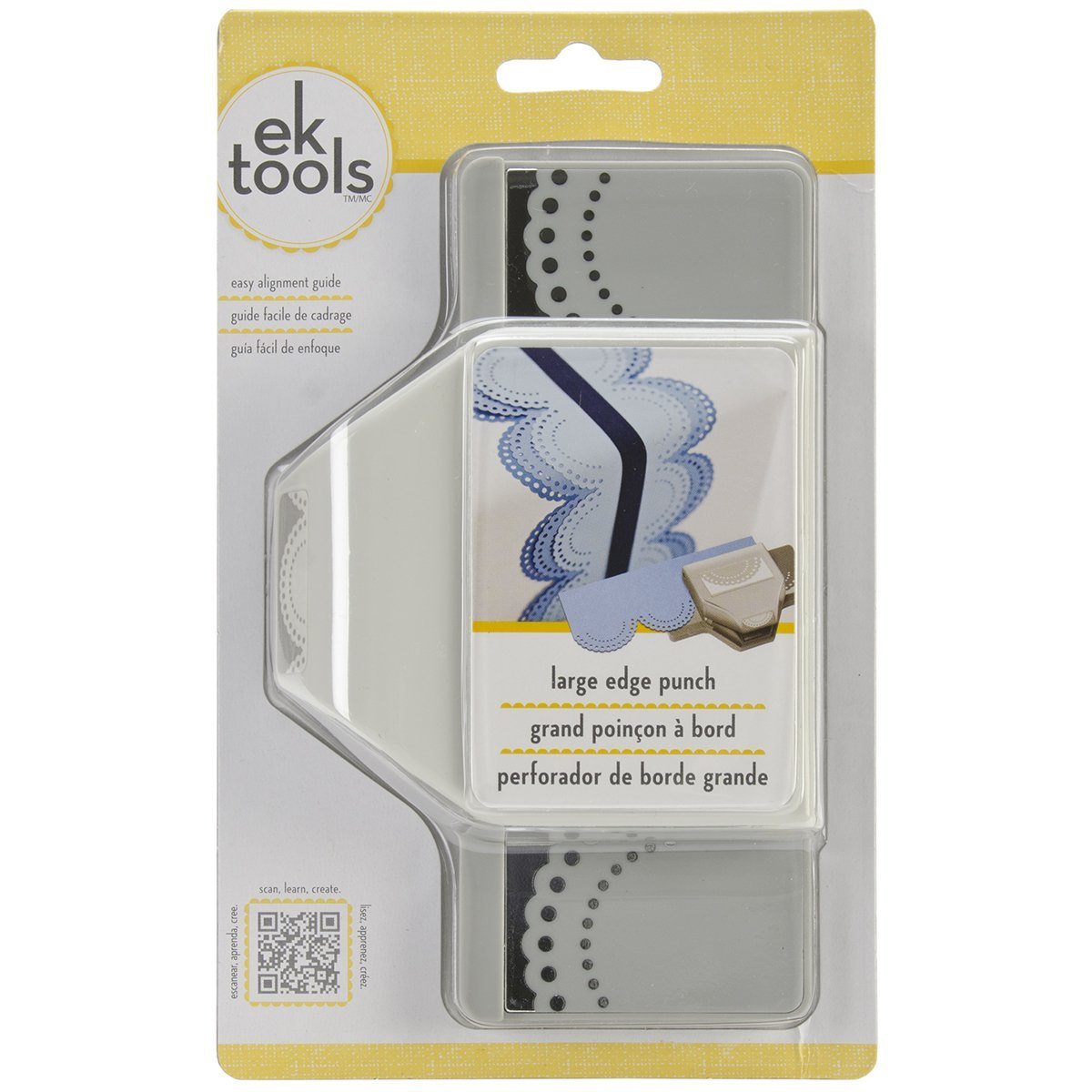 EK Tools PSN LE Dotted Scallop 54-50073, Gray