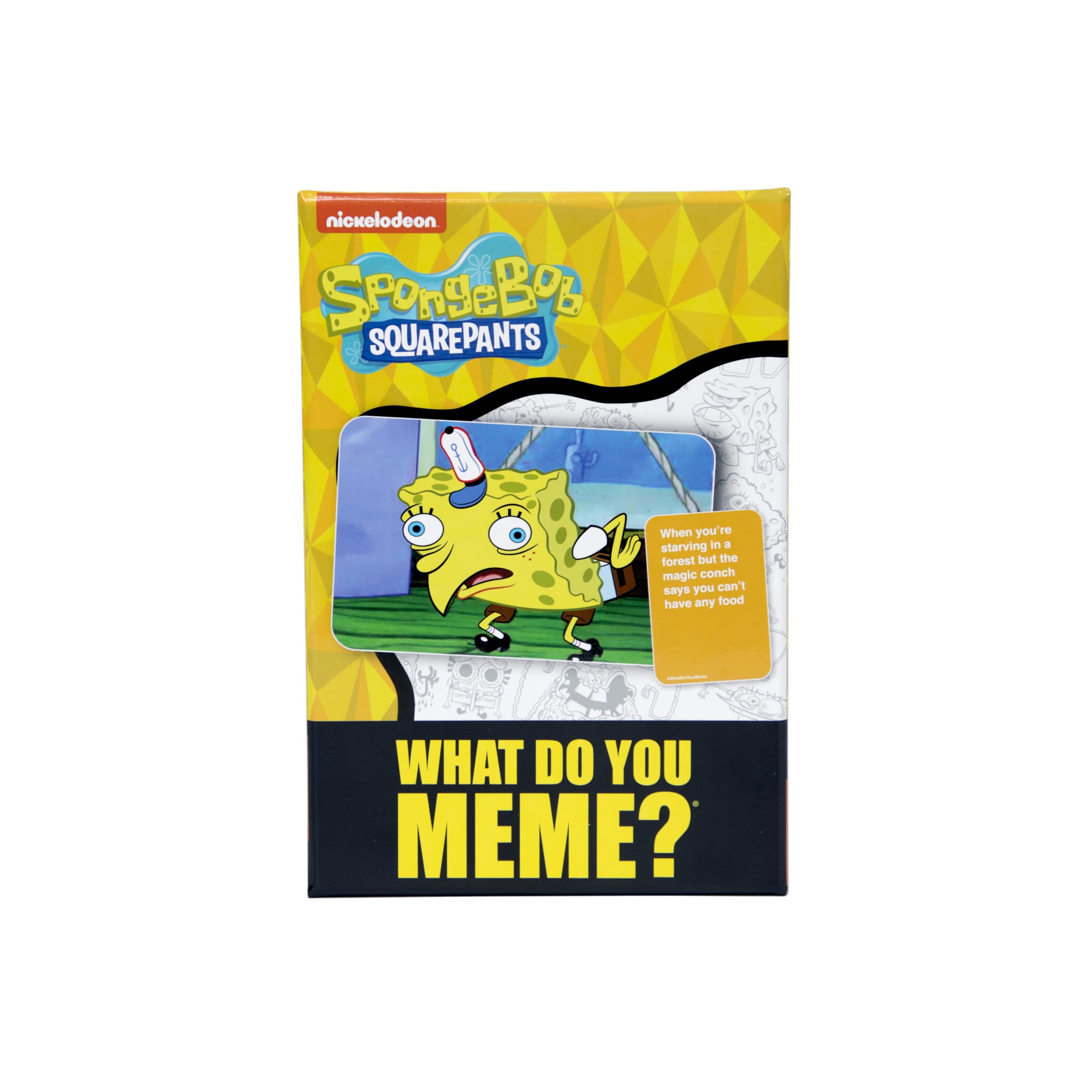 WHAT DO YOU MEME?Spongebob Squarepants Expansion Pack - Family Card Games for Kids and Adults