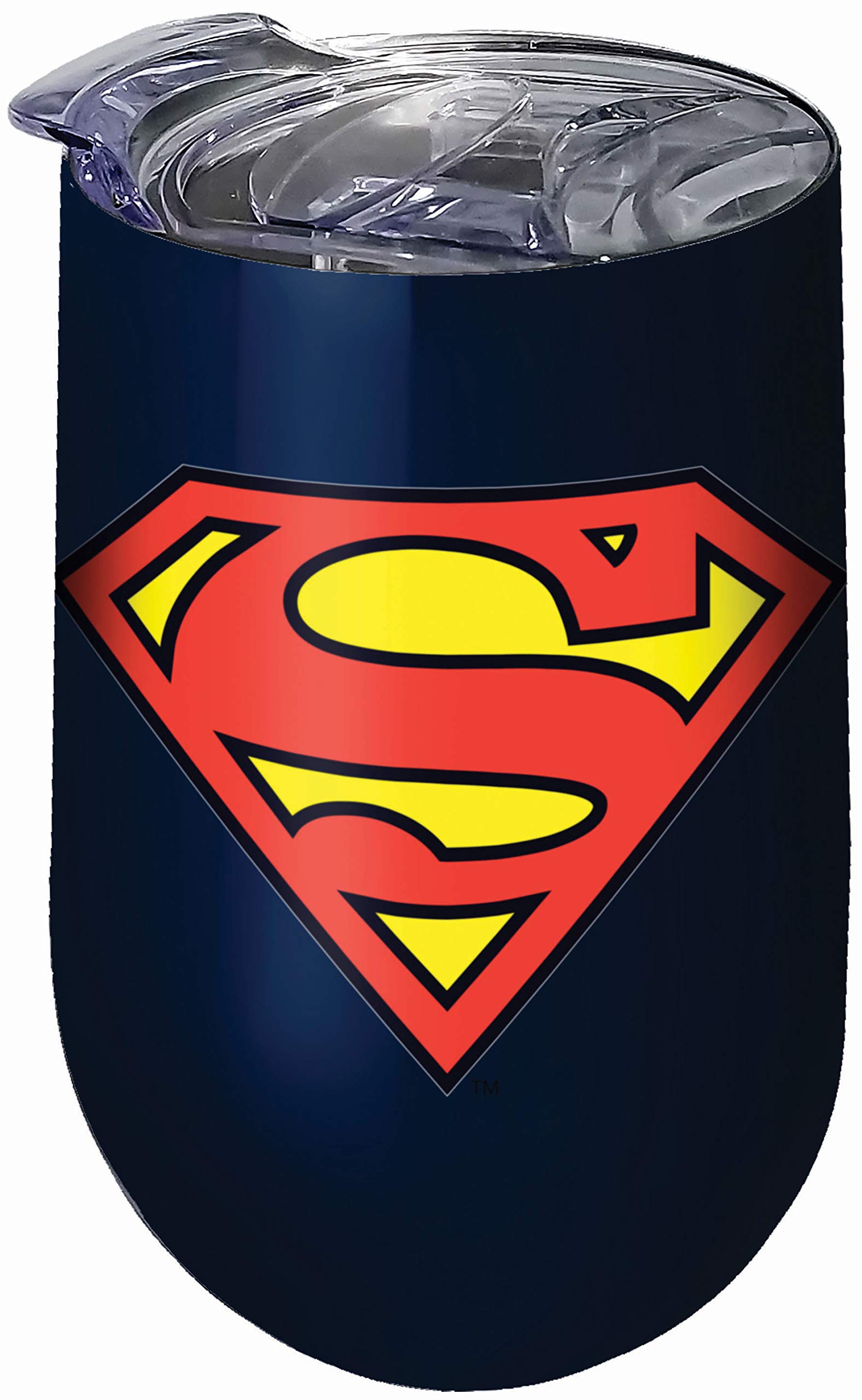 SpoontiquesSpoontiques Superman Logo Stainless Tumbler, 16 ounces