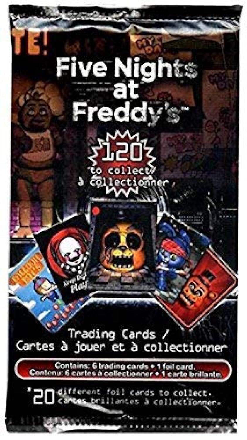 Huge 30 x Pack of FIVE NIGHTS AT FREDDY'S Trading Cards, Collectors item