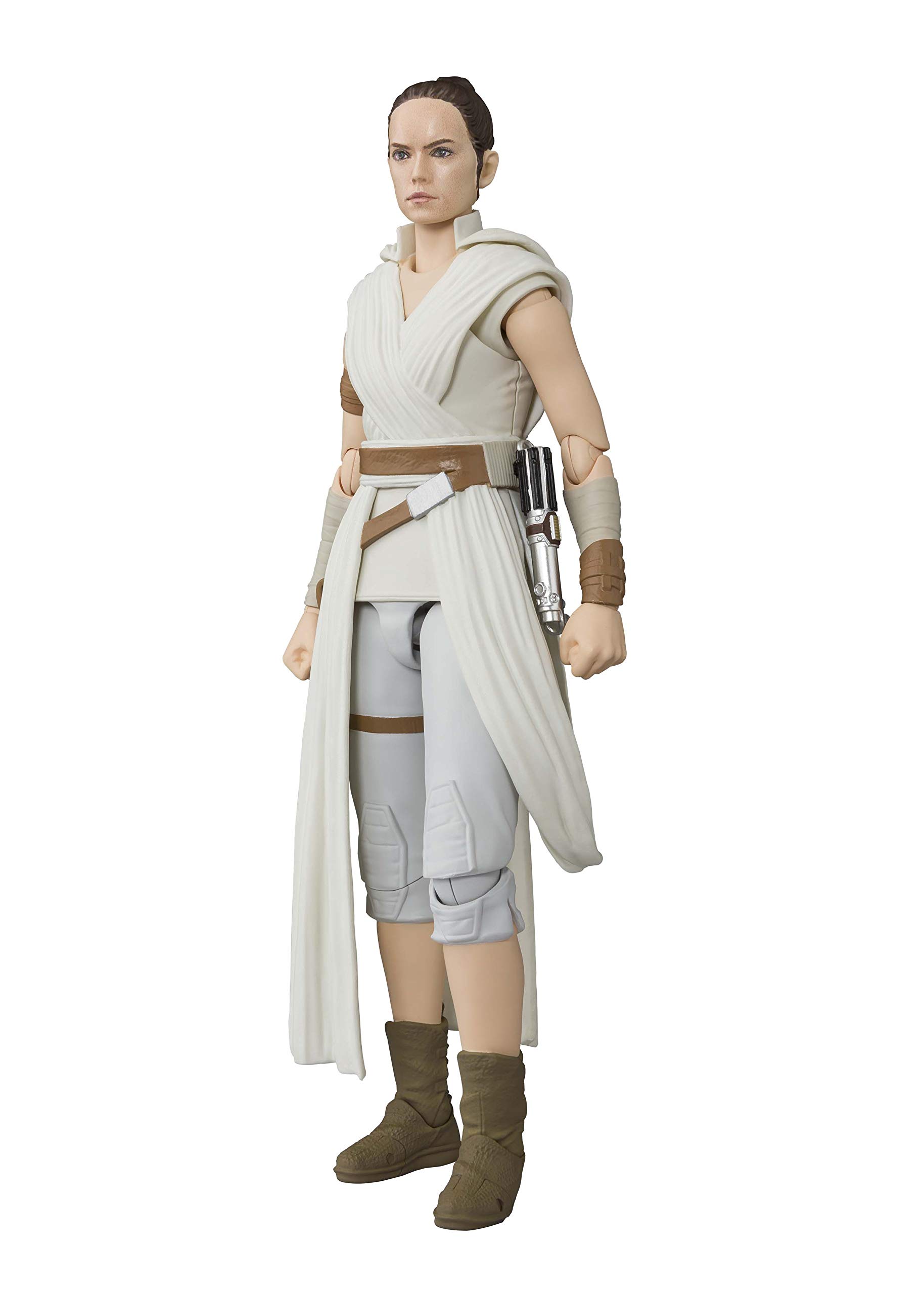 S.H. Figuarts Star Wars Rey & D-O (Star Wars: The Rise of Skywalker) Approx. 5.7 inches (145 mm), PVC & ABS, Pre-Painted Action Figure