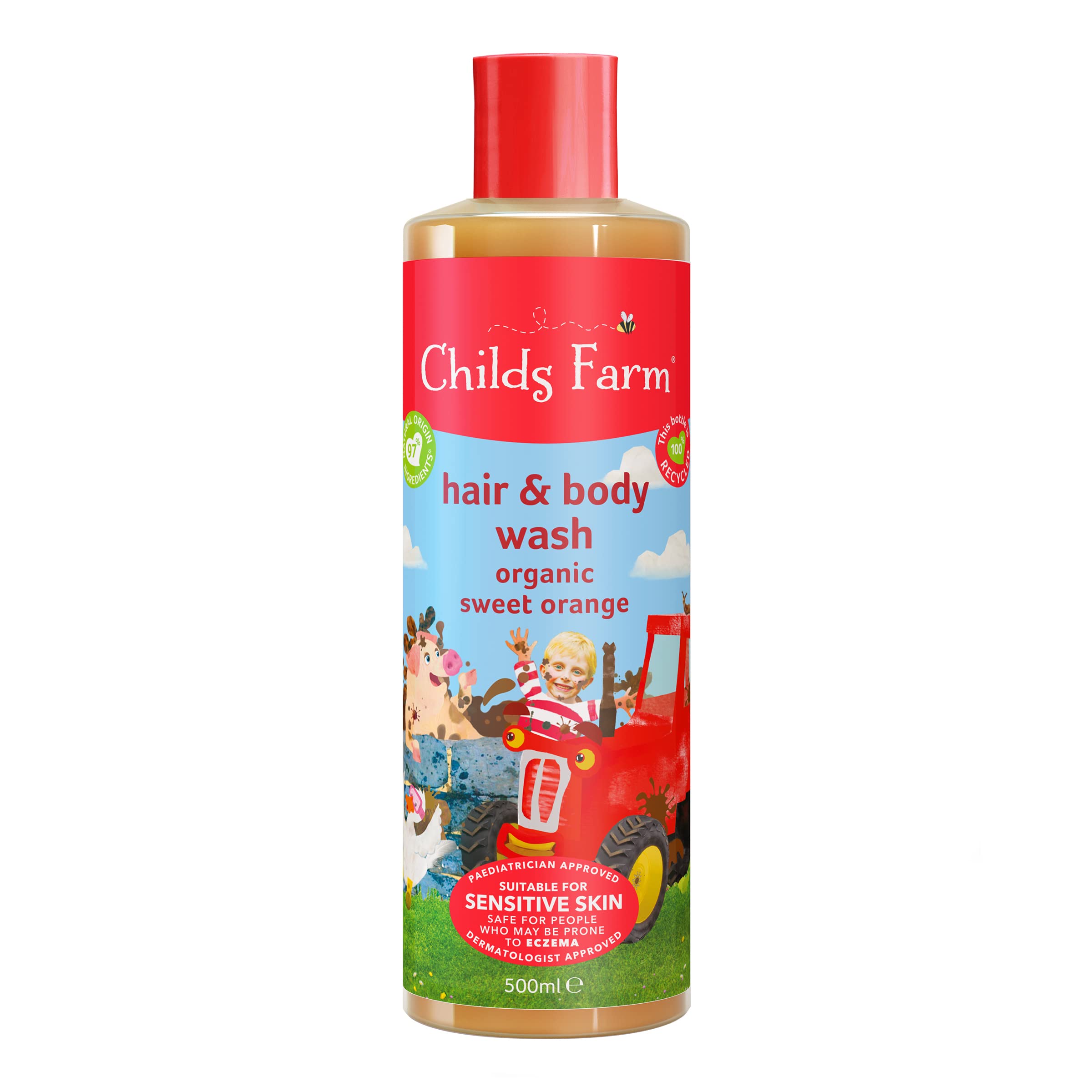 Childs Farm Childs Farm Hair & Body Wash ,500ml , Piece of 1