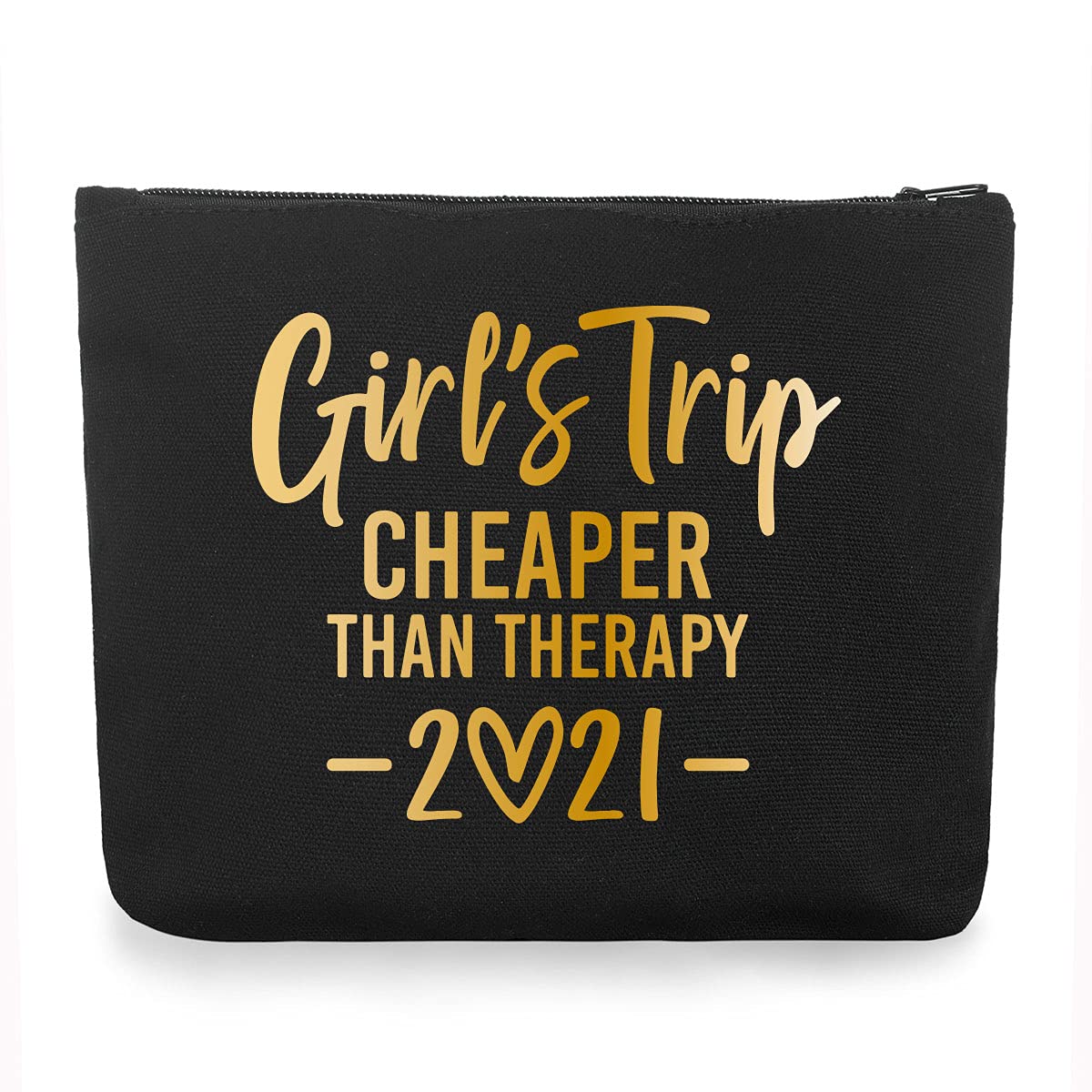 JIUWEIHU Weekend Bag, Teen Girl Gifts, Gift for Her, Girls Weekend Gifts, Gifts for Women Friends BFF Besties Big Little Soul Sister Christmas Birthday Girls - Girls’ Trip Cheaper – Travel Makeup Bag