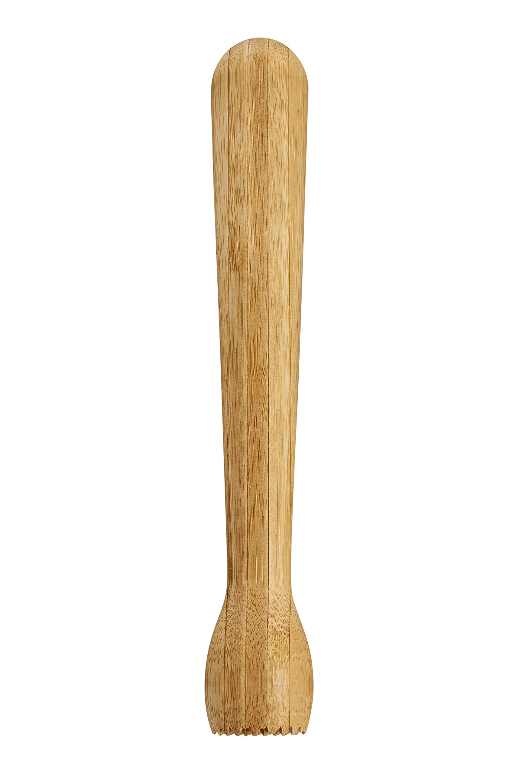 HIC Kitchen's Bar Muddler, Natural Bamboo