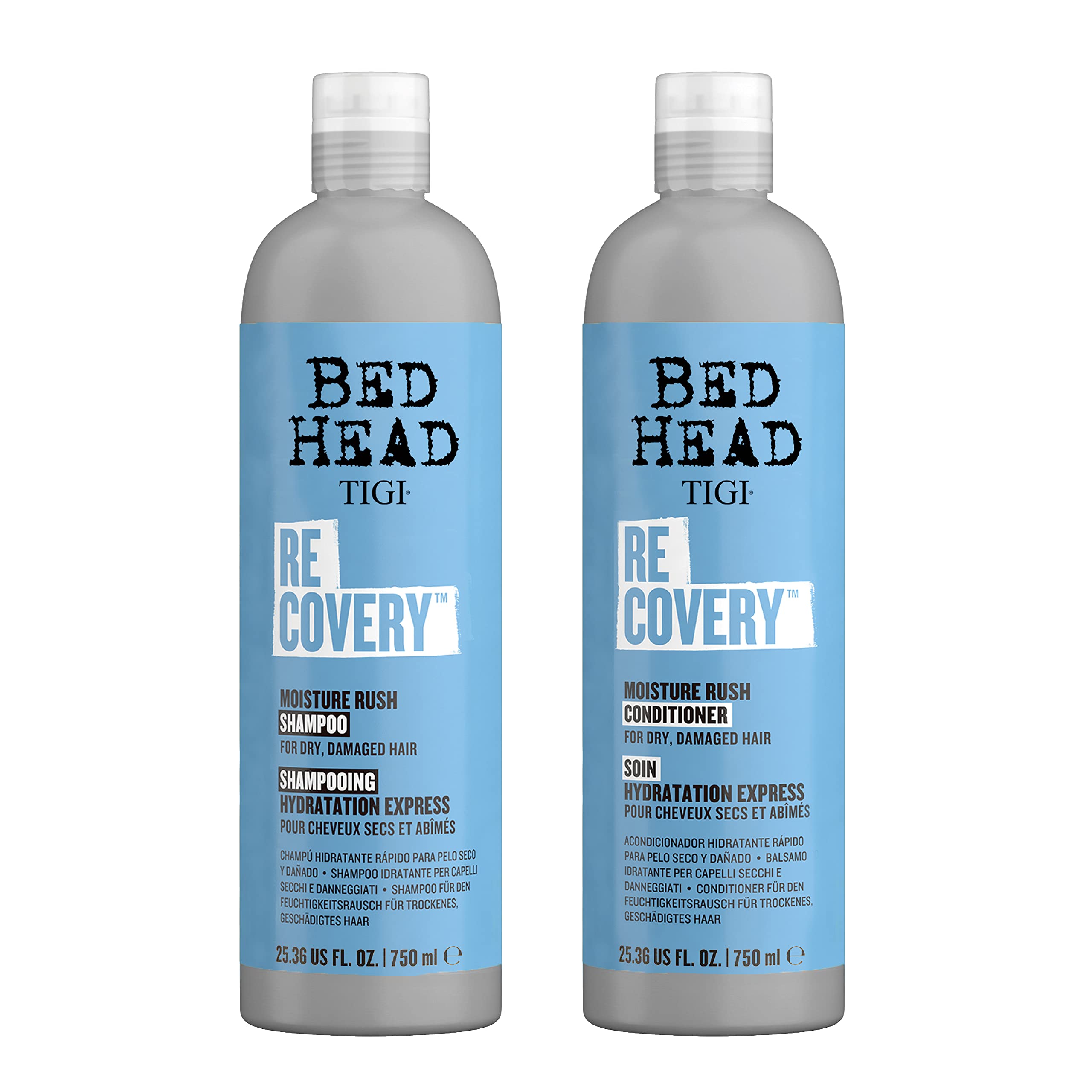 TIGI Bed Head Shampoo & Conditioner For Dry Hair Recovery With Prickly Pear Cactus Extract 2 x 25.36 fl oz