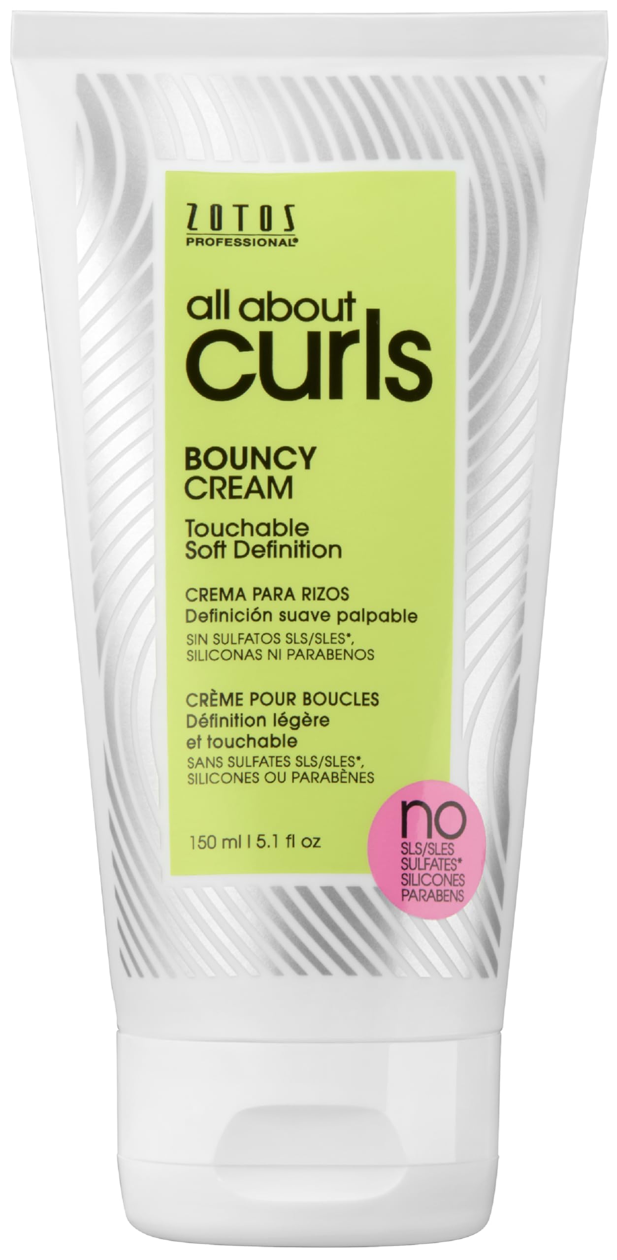 ALL ABOUT CURLS Bouncy Cream | Touchable Soft Definition | Define, Moisturize, De-Frizz | All Curly Hair Types