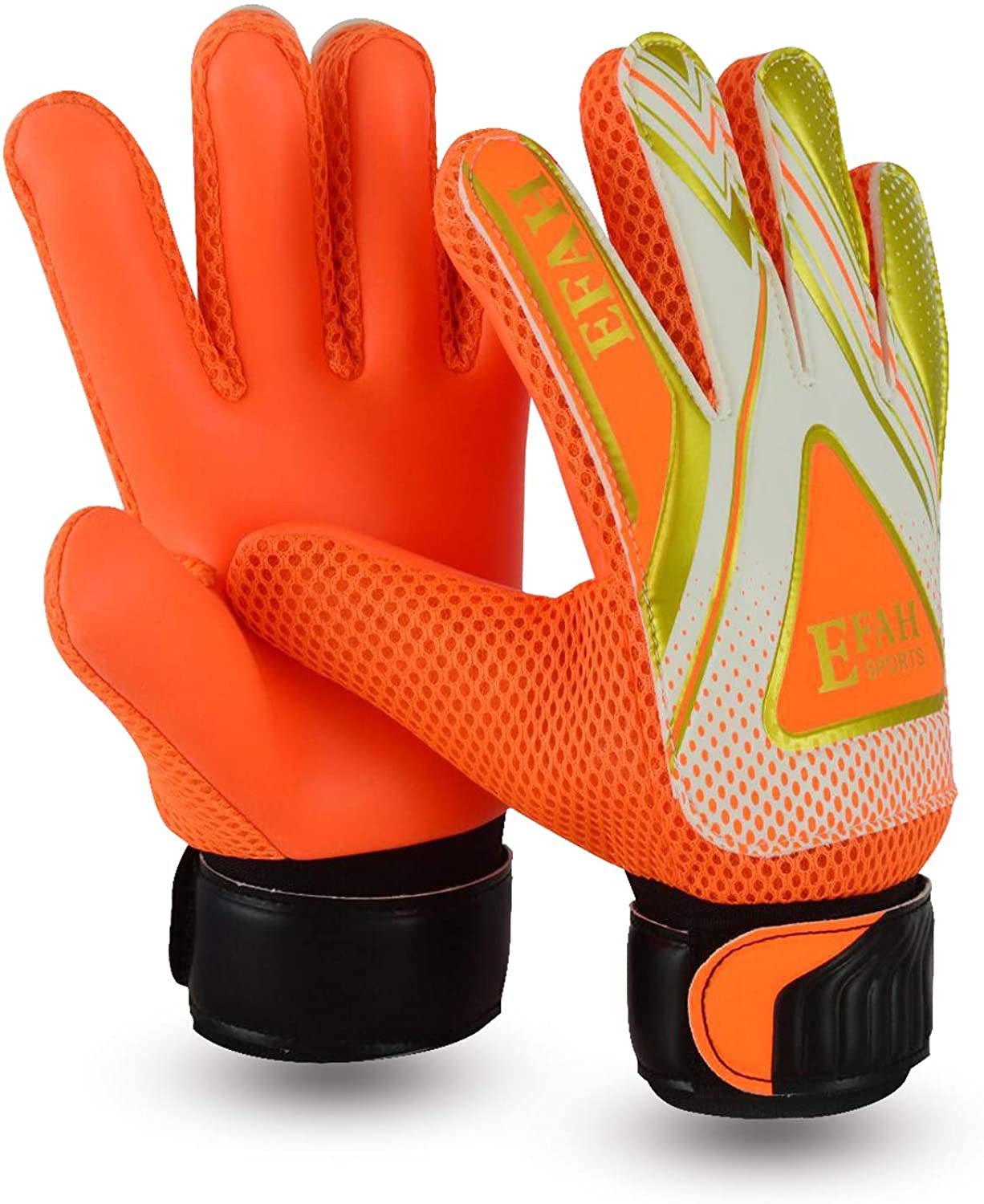 Soccer Goalie Goalkeeper Gloves for Kids Boys Children Football Gloves with Strong Grips Palms