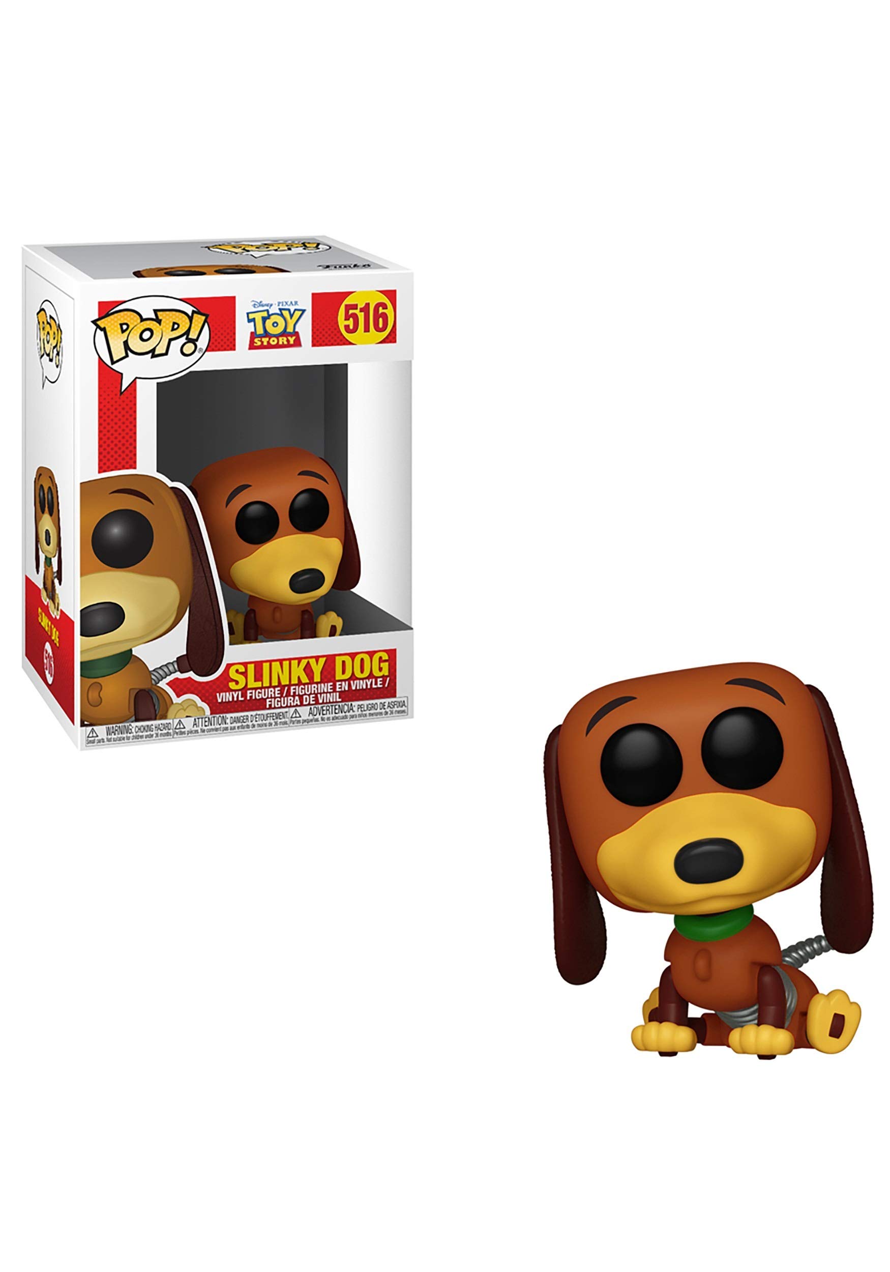 FunkoPOP! Disney Pixar Toy Story - Slinky Dog - Collectable Vinyl Figure - Gift Idea - Official Merchandise - Toys for Kids & Adults - Movies Fans - Model Figure for Collectors and Display