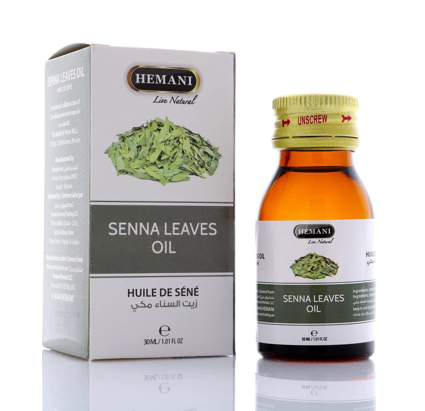 Hemani Herbal Oil Senna Leaves 30ml