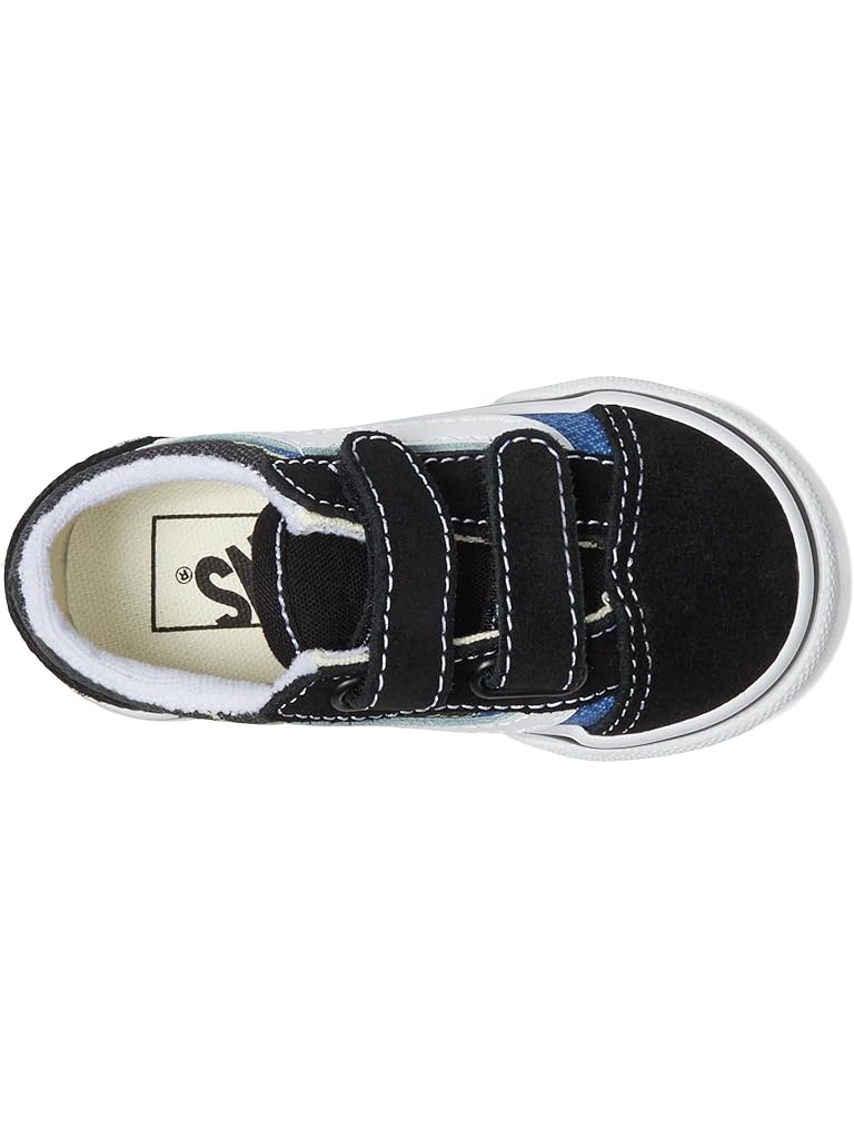 Black Vans Kids T Old Skool V (Toddler/Little Kid)